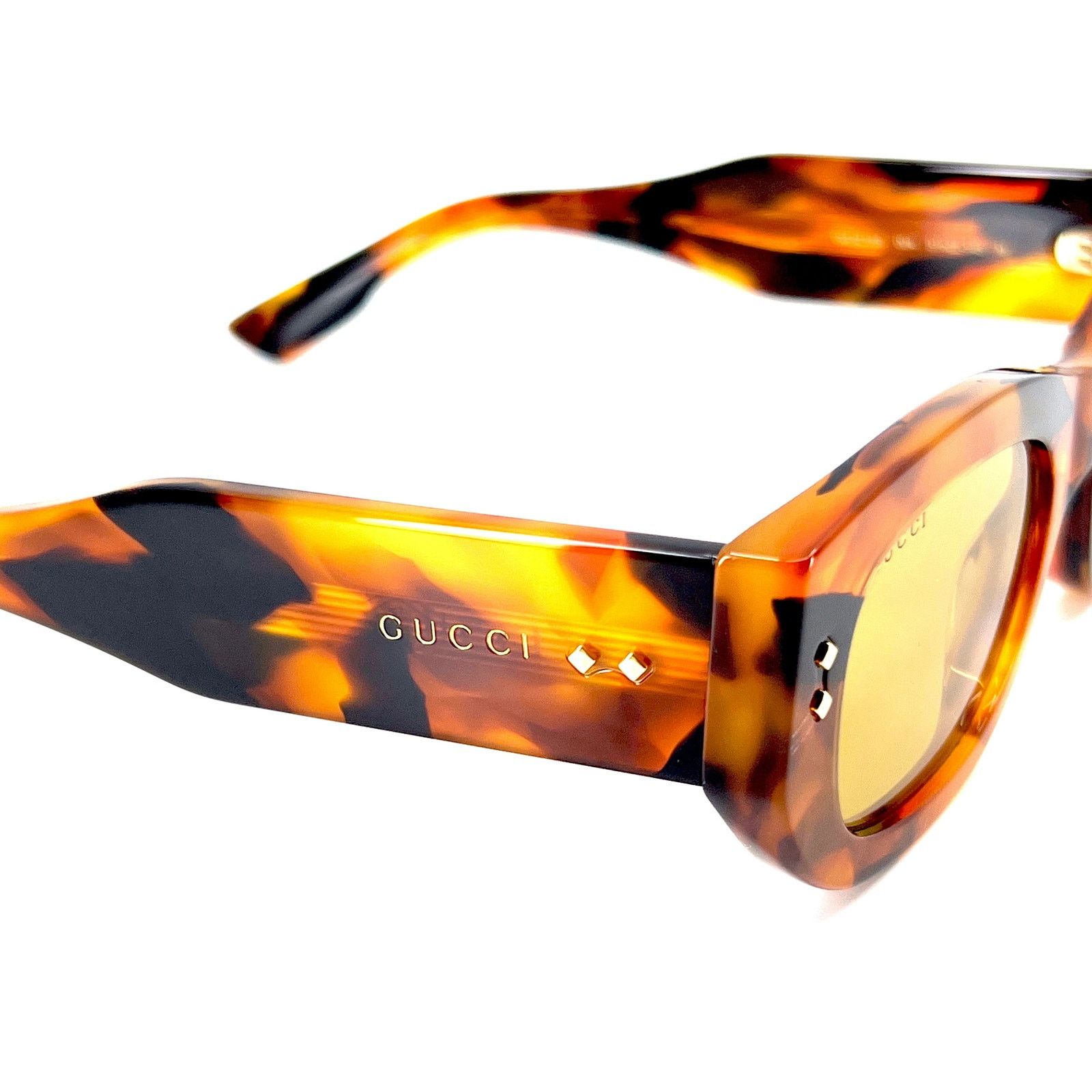 Gucci New! GUCCI Sunglasses GG1215S 004, Authentic Size ONE SIZE - 7 Thumbnail