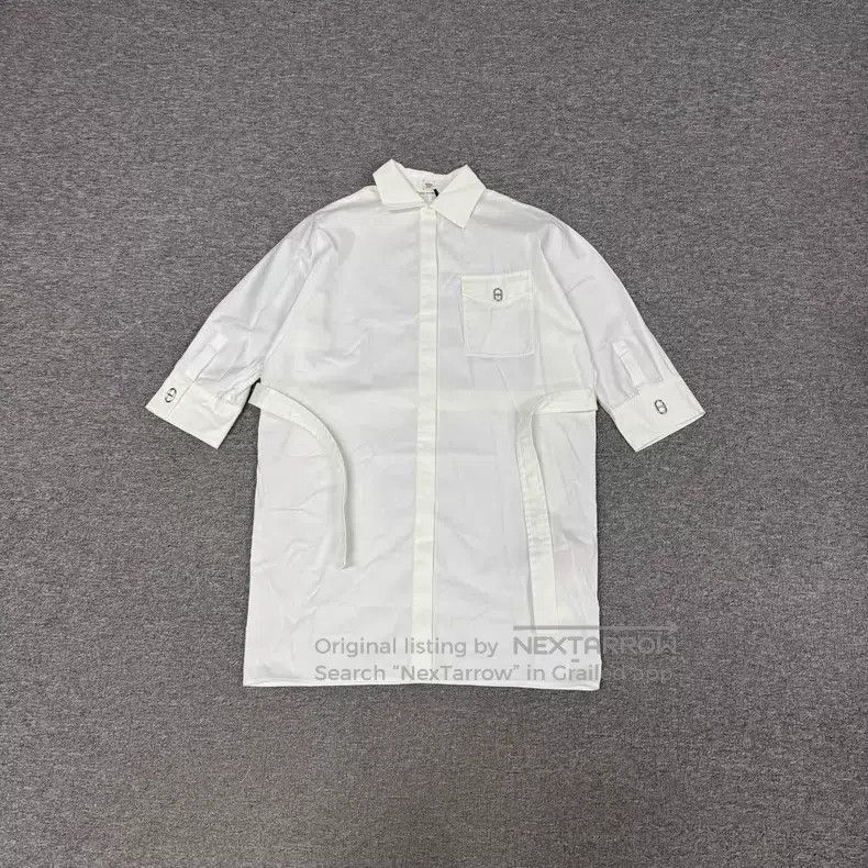 Hermes Hermes Pig Nose Button Shirt Dress Size XXS / US 00 / IT 34 - 1 Thumbnail