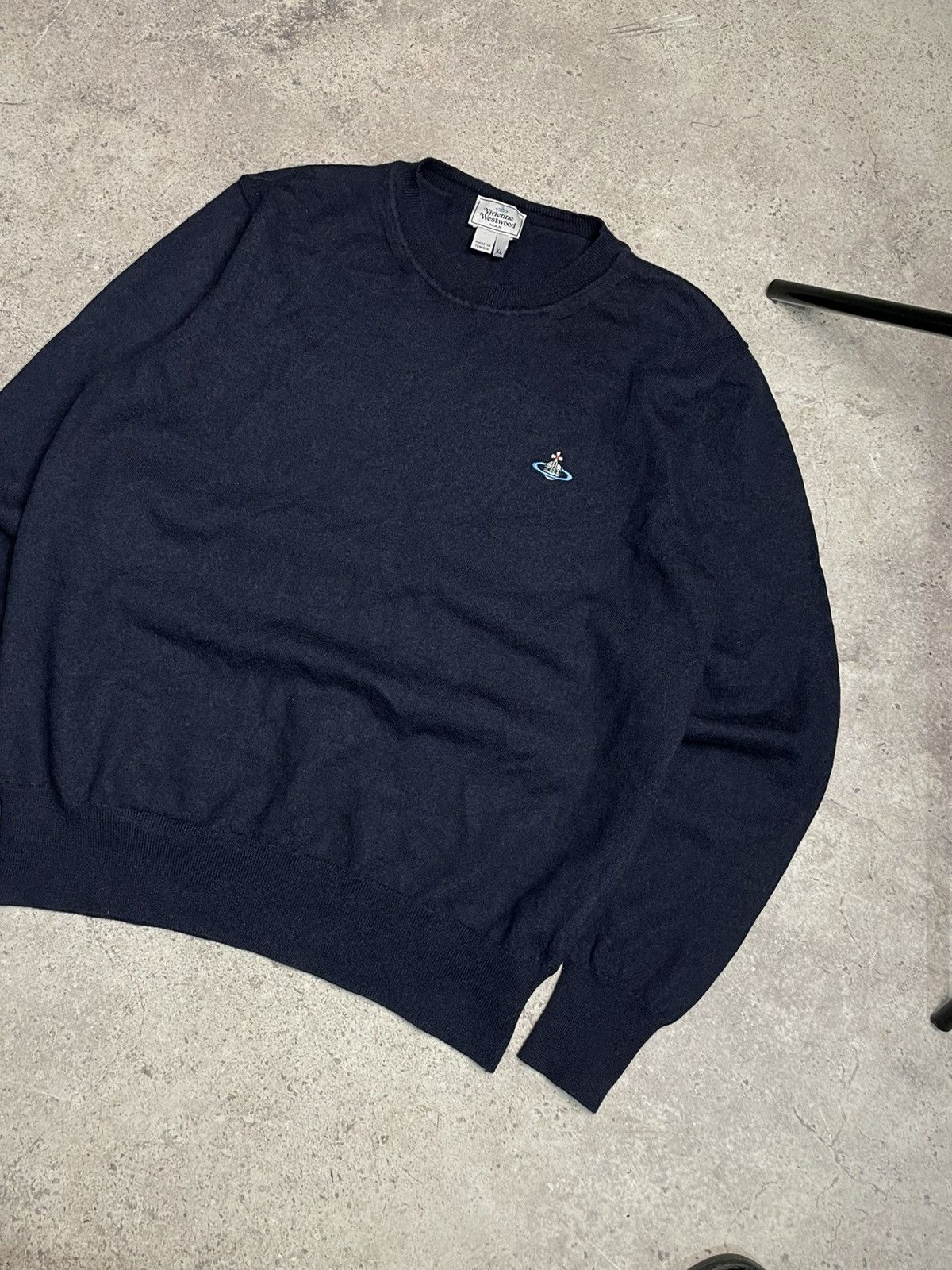 Vivienne Westwood Vivienne Westwood Lana Wool Sweater Jumper crew neck Size US M / EU 48-50 / 2 - 2 Thumbnail