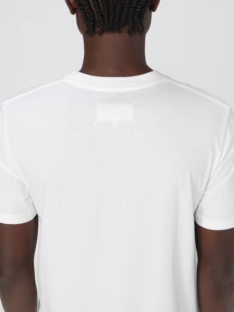 Maison Margiela o1y1124 Logo Short Sleeves T-Shirt In White Size US XL / EU 56 / 4 - 4 Thumbnail