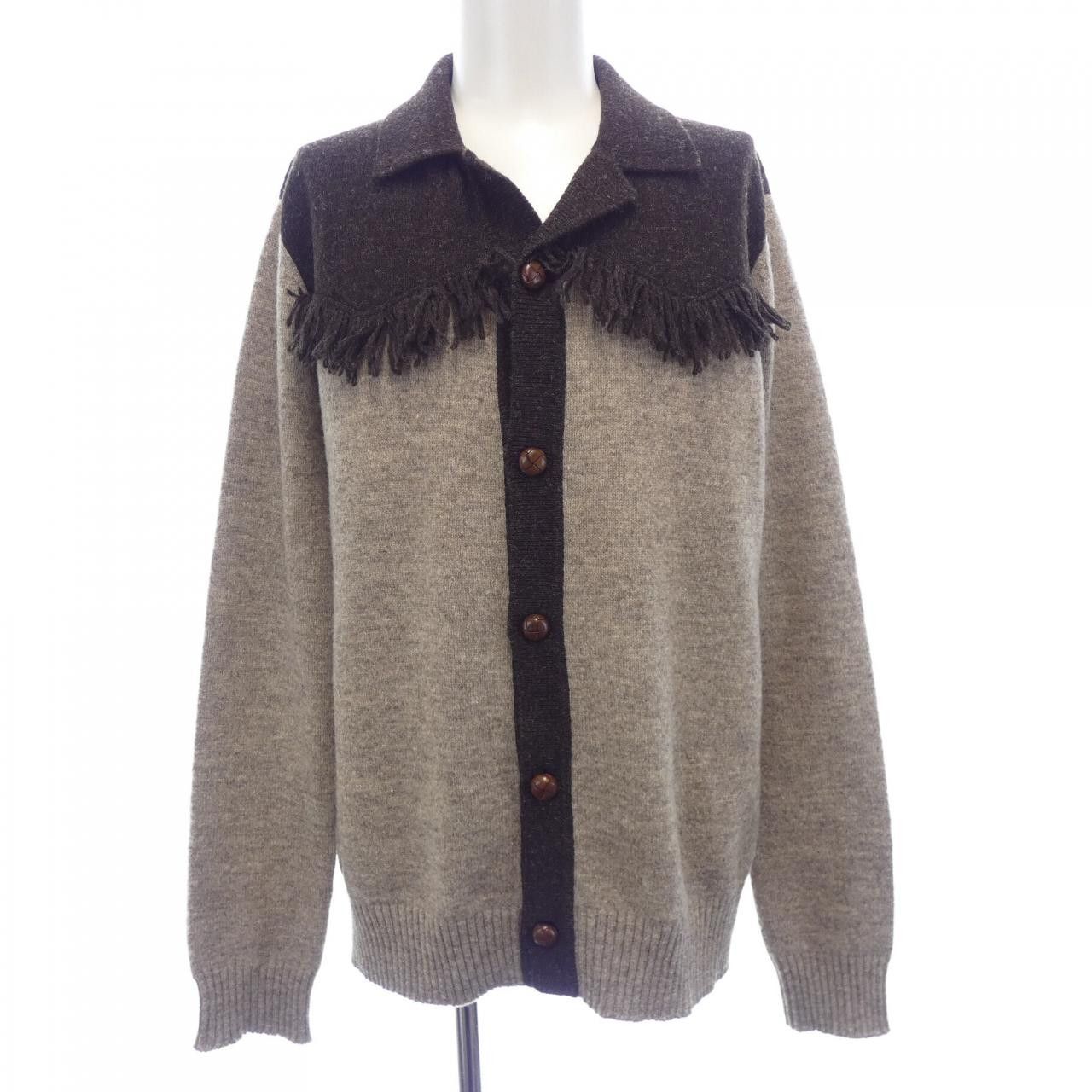 Other Other NUMBER (N)INE Wool Cardigan Textile Tops DUTY FREE for USA Size ONE SIZE - 1 Thumbnail
