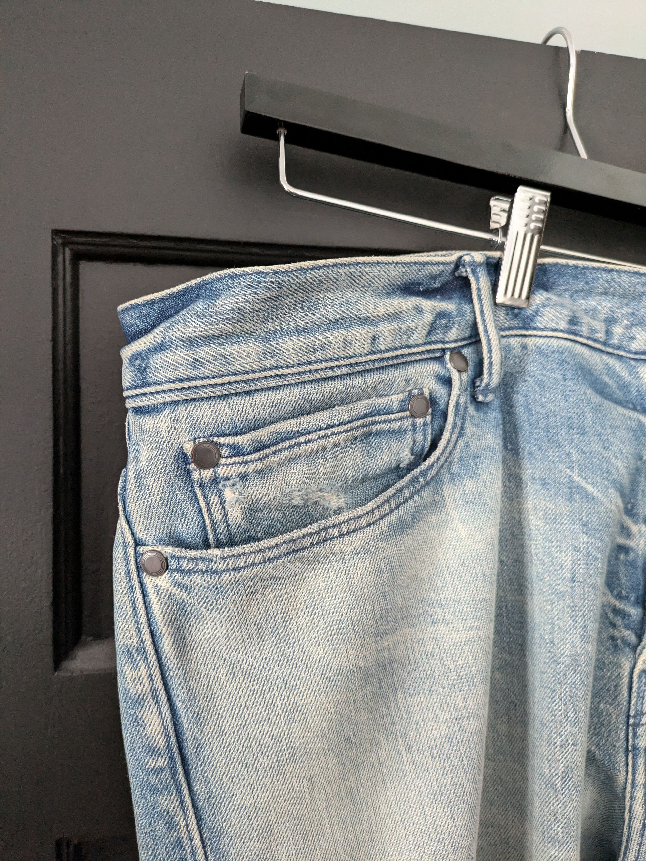 John Elliott Cast 2 Japanese Denim Jeans Size US 36 / EU 52 - 2 Thumbnail