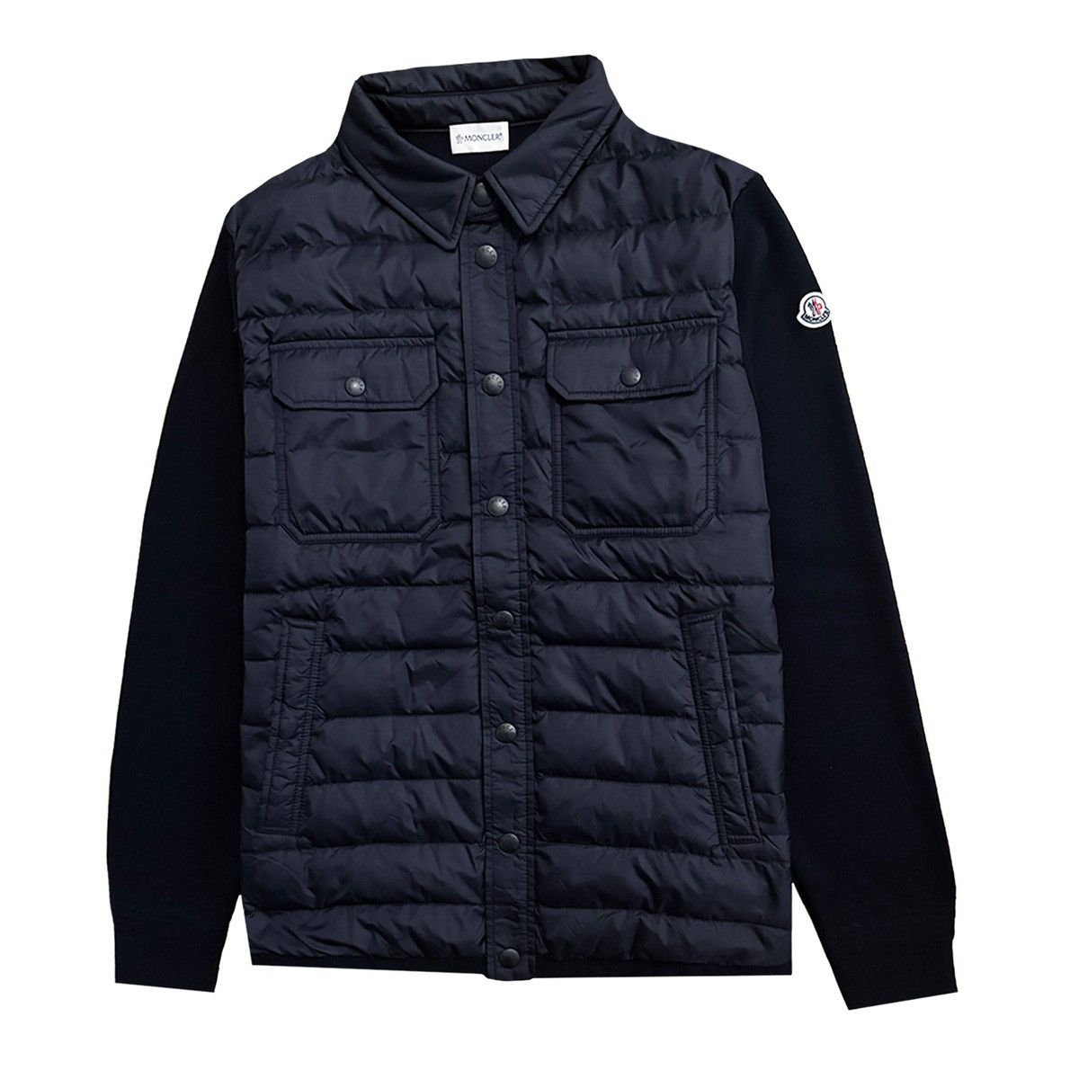 Moncler Moncler Down Cardigan Size US M / EU 48-50 / 2 - 1 Thumbnail
