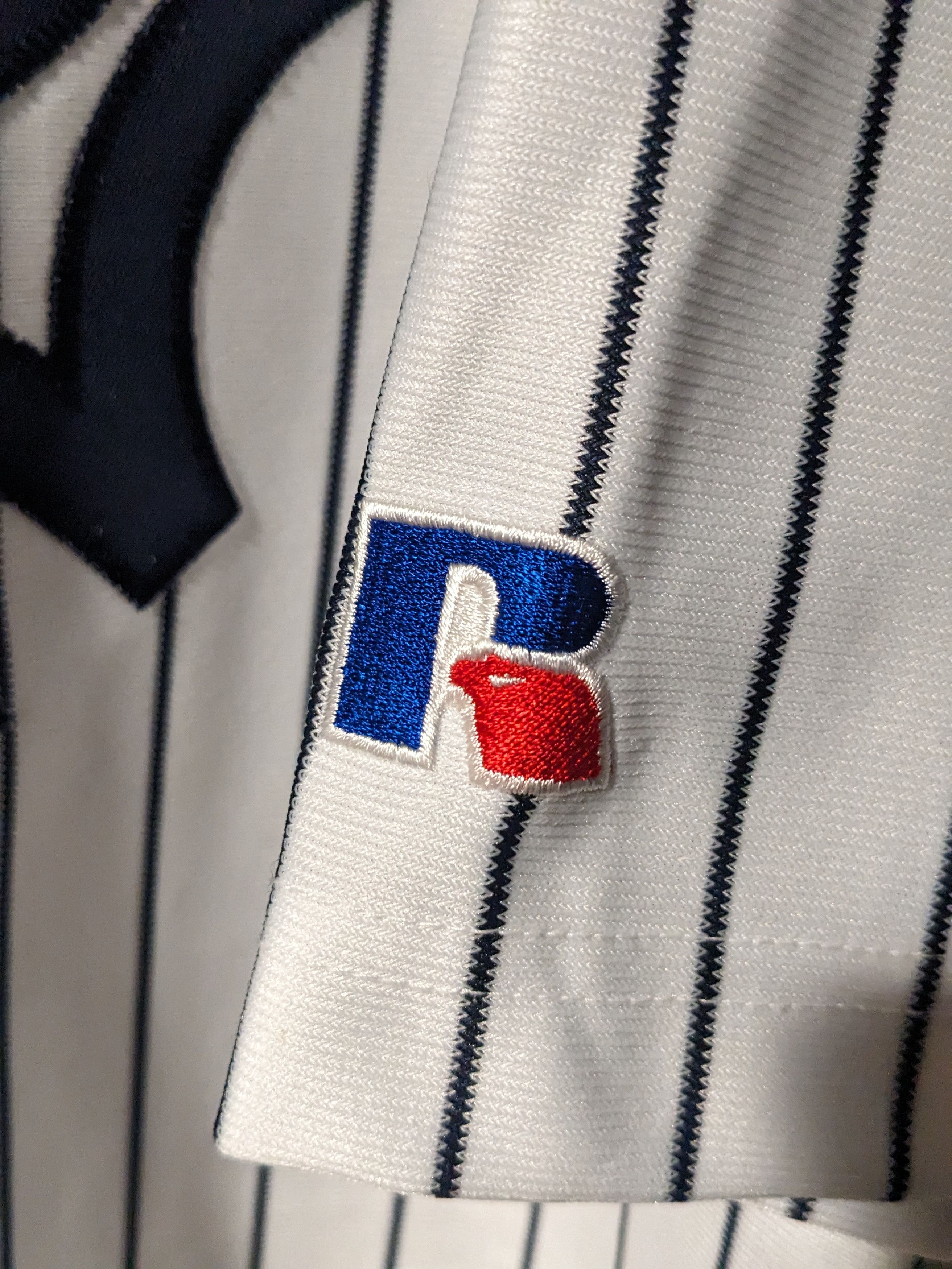 MLB × New York Yankees × Vintage Vintage 90s New York Yankees Russell Athletic MLB Jersey Size US XXL / EU 58 / 5 - 5 Thumbnail