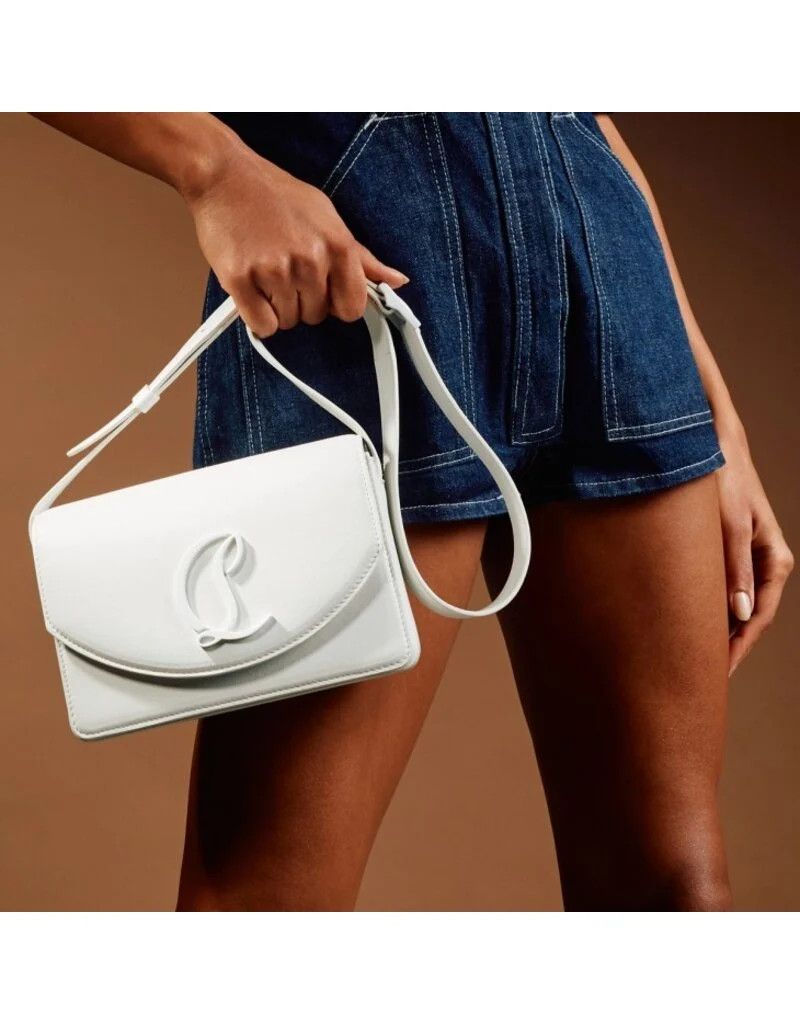 Christian Louboutin oc11z0125 Size:OS/Loubi54 Crossbody Bag in White Size ONE SIZE - 6 Thumbnail