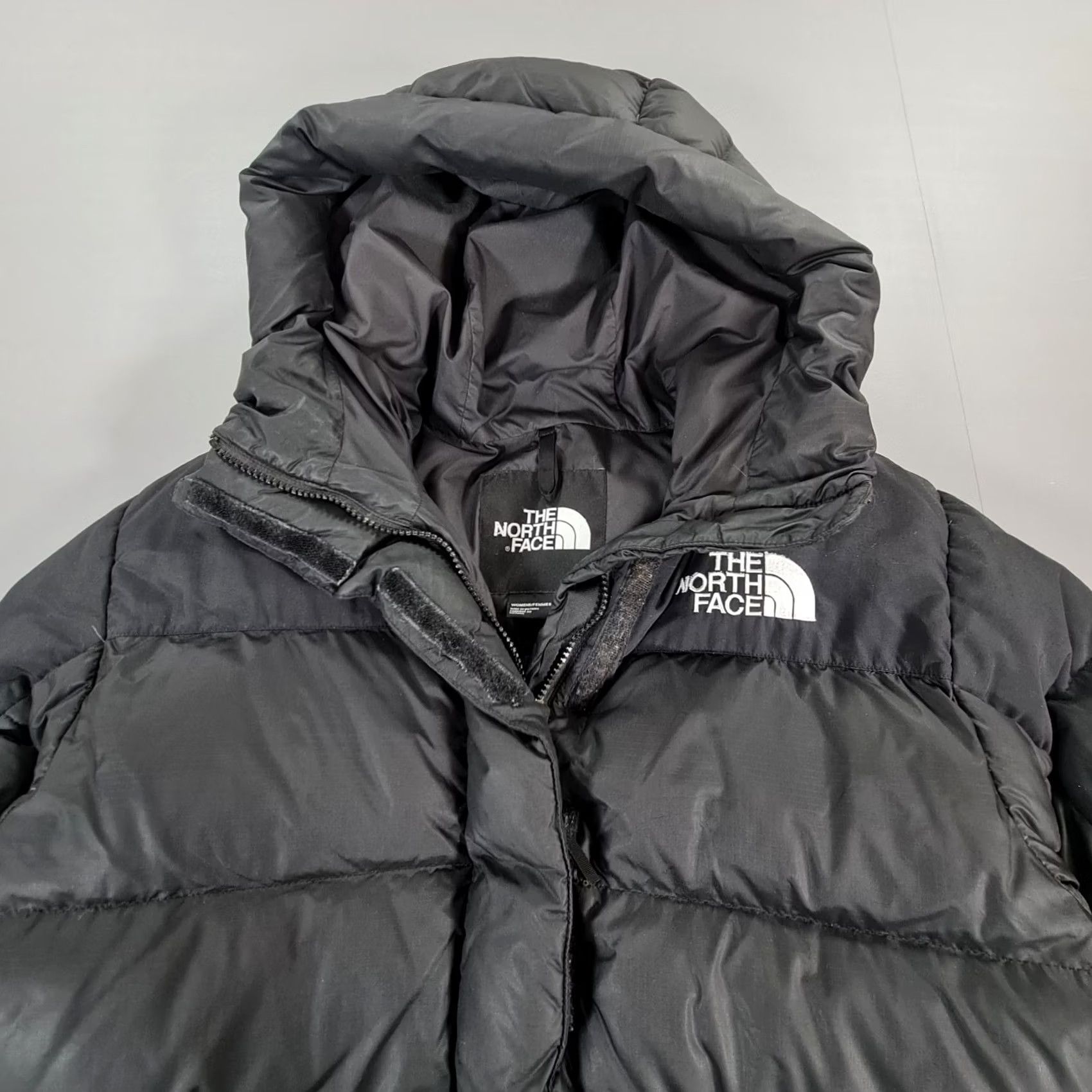 The North Face The North Face Womens Jacket Black Medium Himalayan Down Fill Puffer Hooded Jacket Size M / US 6-8 / IT 42-44 - 3 Thumbnail