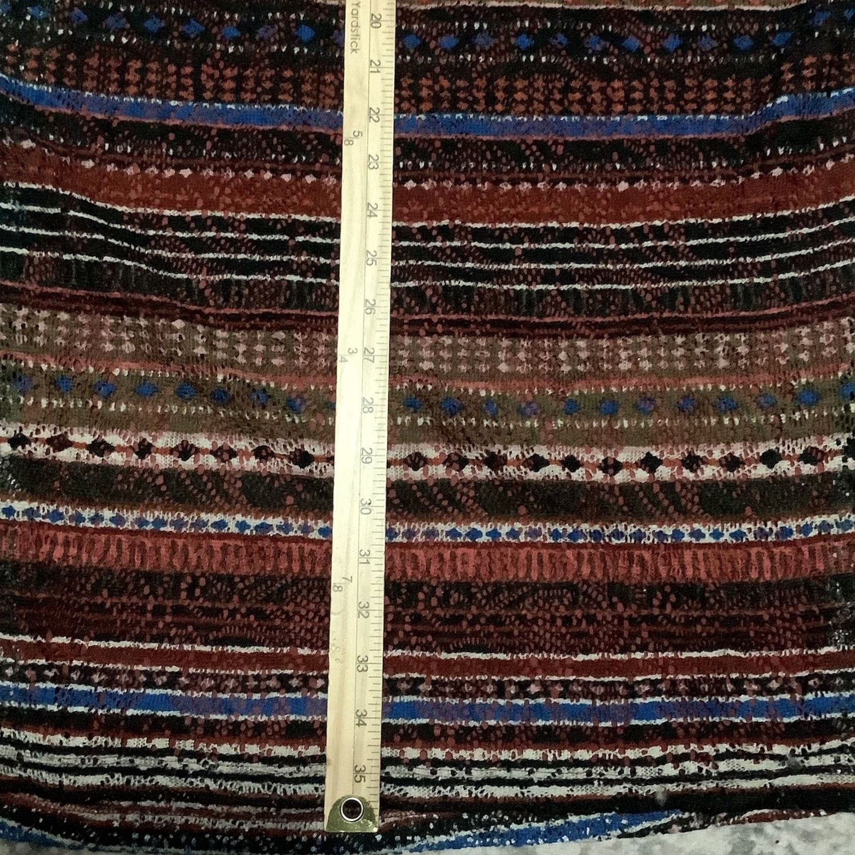 Wrangler Wrangler Women's L Knit Dress Western Themed Multicolor Size L / US 10 / IT 46 - 2 Thumbnail
