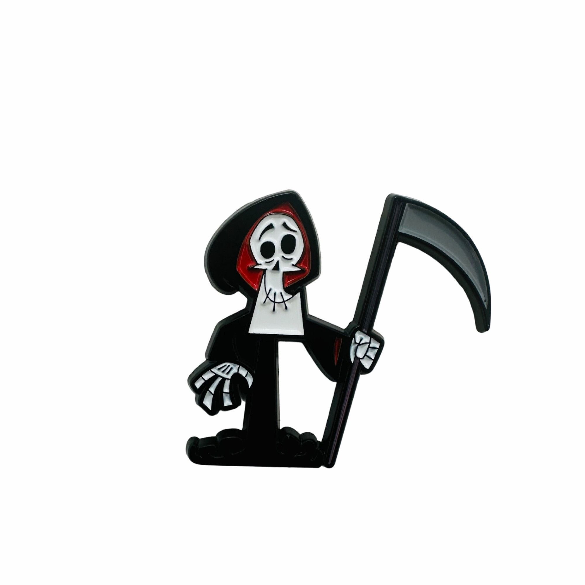 Other 🤩New Oz Enamel Death Pin The Grim Adventures of Billy & Man Size ONE SIZE - 4 Thumbnail