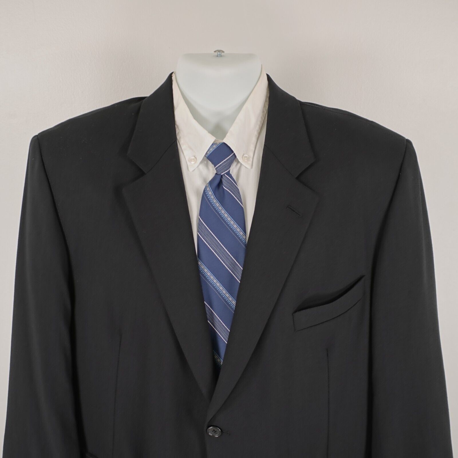 Joseph & Feiss Joseph & Feiss International Comfort Stretch Worsted Wool Bl Size 46S - 1 Thumbnail