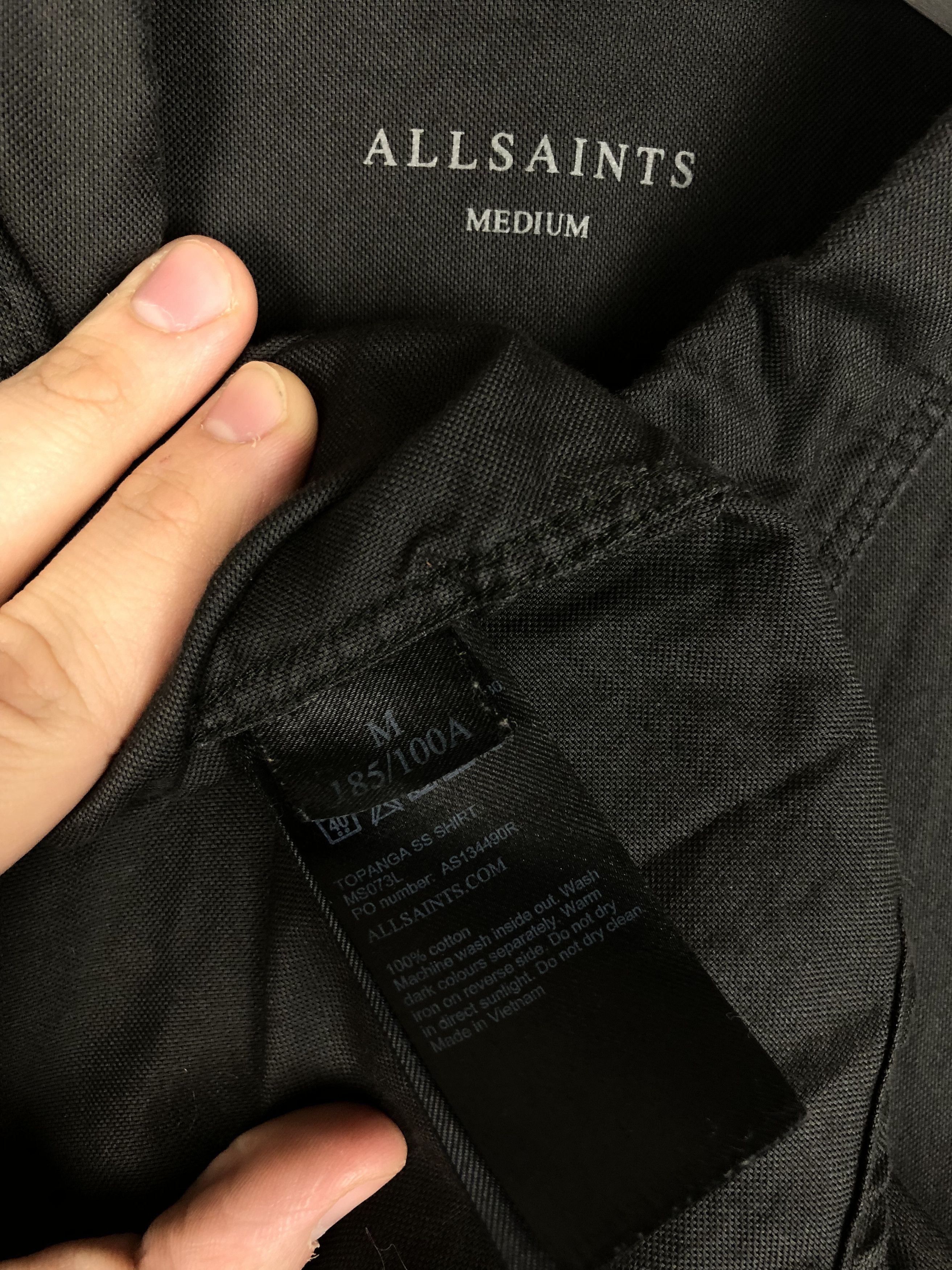 Allsaints Allsaints Topanga Shirt Brown size M Size US M / EU 48-50 / 2 - 9 Thumbnail
