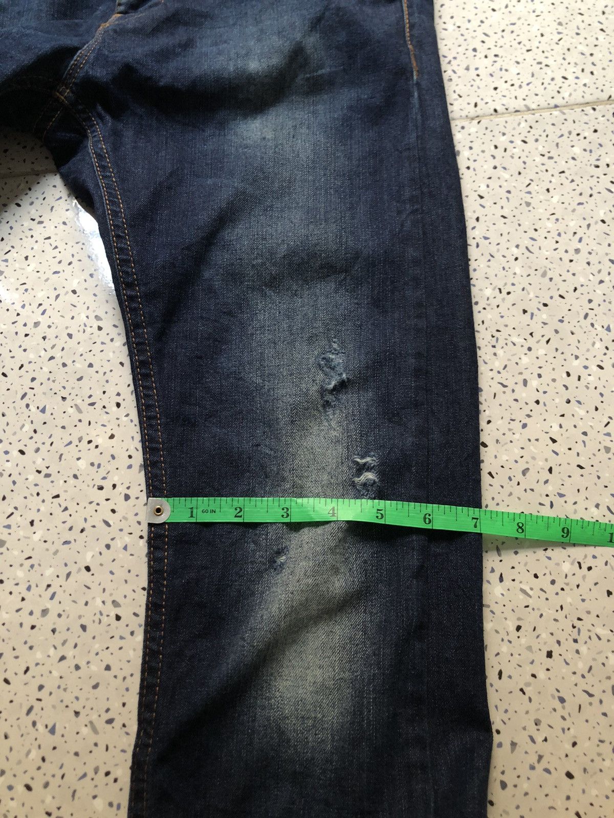 Designer Raf By Raf Simons Distressed Denim Size US 32 / EU 48 - 18 Thumbnail
