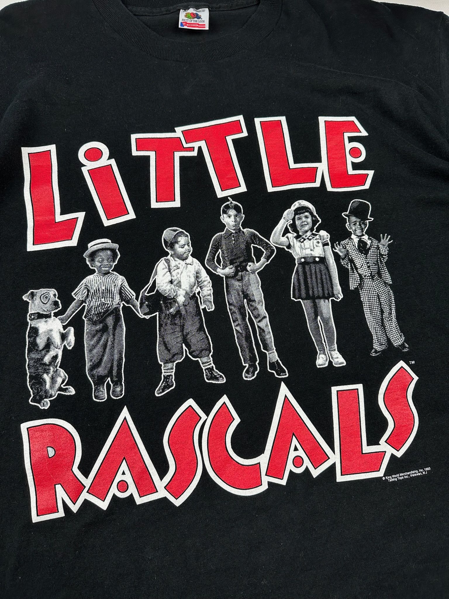 Vintage Vintage 1991 Buckwheat Little Rascals Tee movie tshirt Size US XL / EU 56 / 4 - 3 Thumbnail