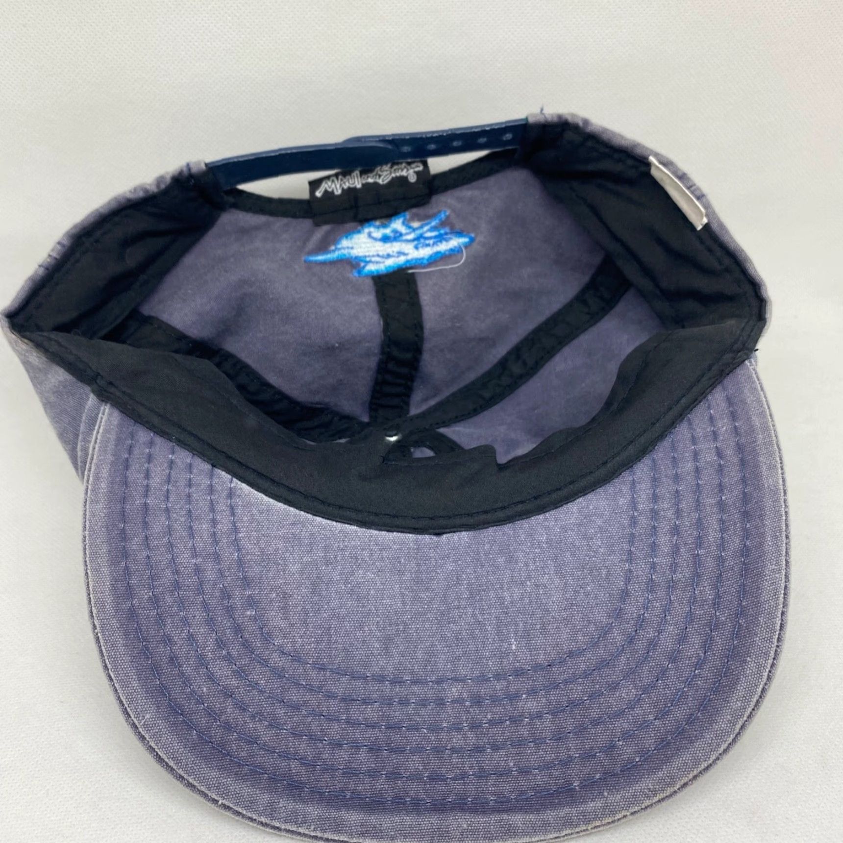 Vintage Maui and Sons Hat Faded Blue Snapback Beach Baseball Cap Unisex Adjustable Baseball Cap Unisex Adults Blue Maui and Sons Hat Adjustable Size ONE SIZE - 7 Thumbnail