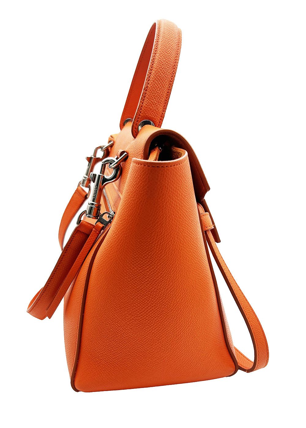 Celine Celine Leather Crossbody Bag Orange Size ONE SIZE - 5 Thumbnail