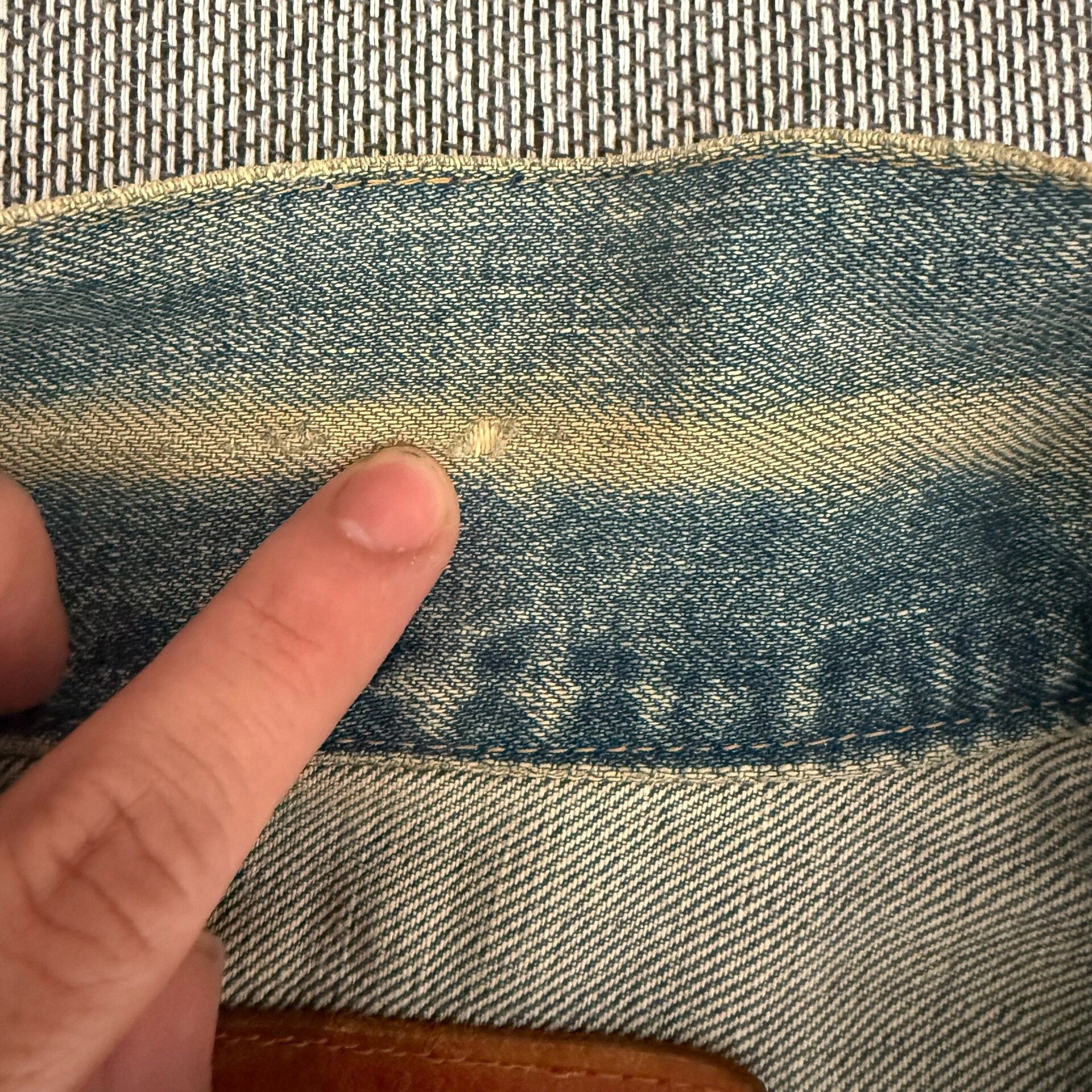 Levi's Vintage Clothing Levi's LVC 507XX J02 Raw Denim Jacket Size US M / EU 48-50 / 2 - 6 Thumbnail