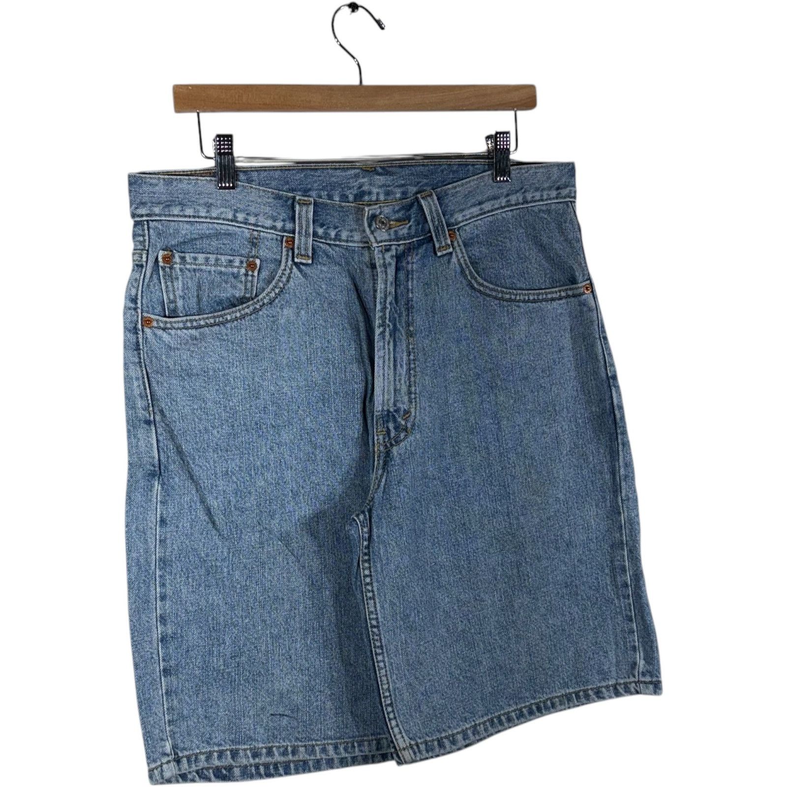 Levi's Vintage Levis 550 Relaxed Fit Denim Shorts 34 Size US 34 / EU 50 - 4 Thumbnail