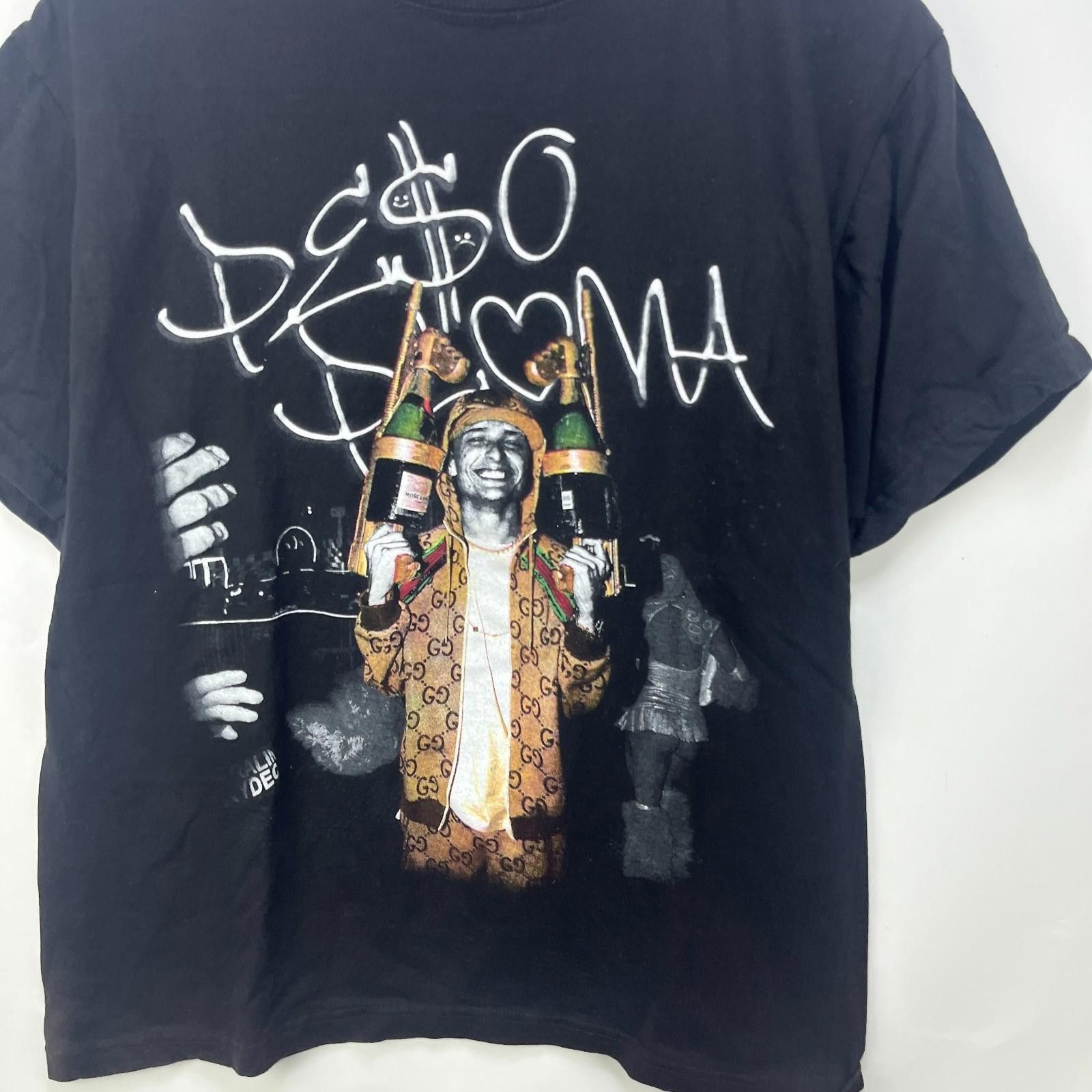 Vintage Peso Pluma Corridos Tumbados Bootleg T Shirt Large Mexico Size US L / EU 52-54 / 3 - 2 Thumbnail