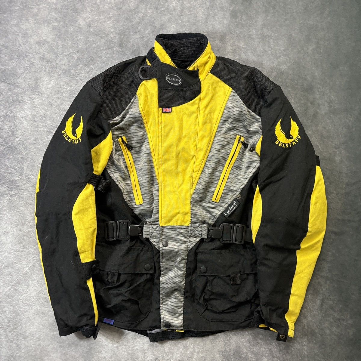 Belstaff × Vintage Vintage Belstaff Motorcycle Jacket Armoured Bondage Utility Size US S / EU 44-46 / 1 - 20 Thumbnail