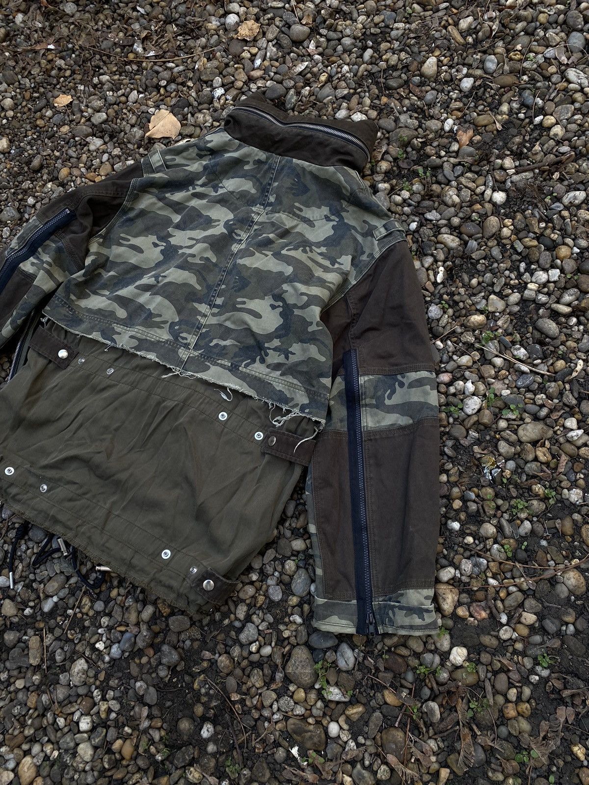 Diesel Diesel Avant-Garde Multipocket Multizip Light Jacket Size US L / EU 52-54 / 3 - 12 Thumbnail