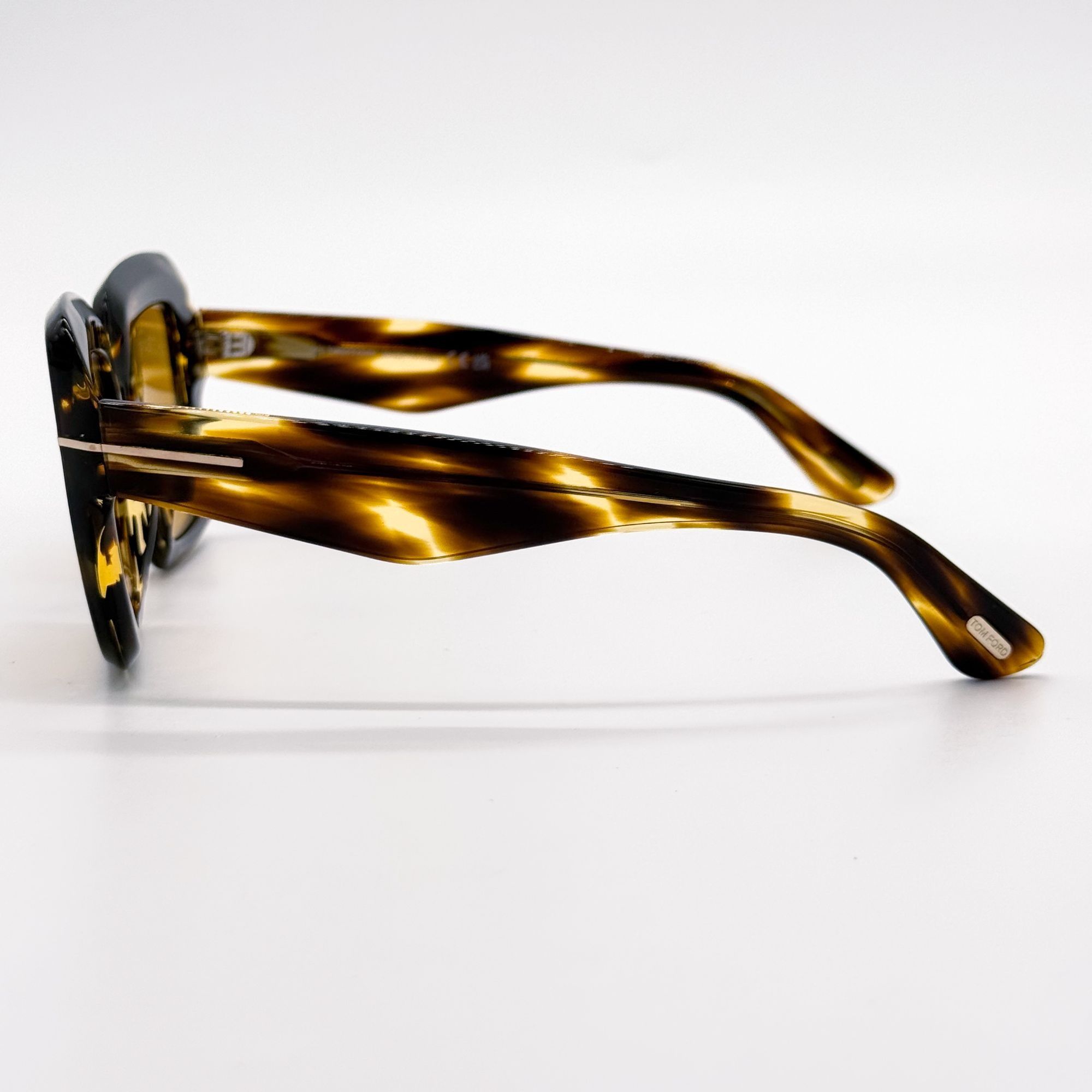 Tom Ford NEW TOM FORD TF1157 52E SUNGLASSES FT1157/S 52Е WOMEN HAVANA Size ONE SIZE - 6 Thumbnail