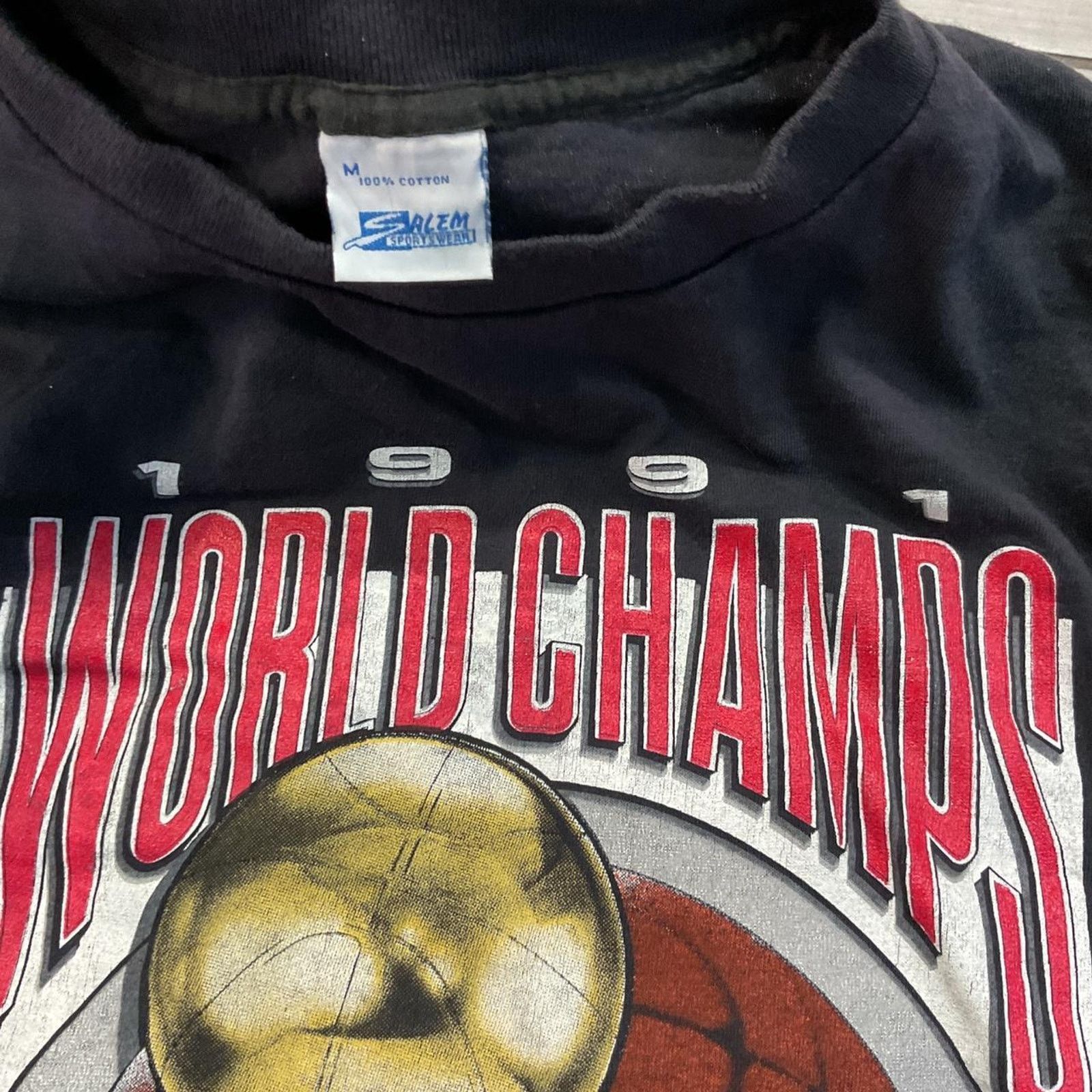 NBA 1991 chicago bulls world champions Size US M / EU 48-50 / 2 - 2 Thumbnail