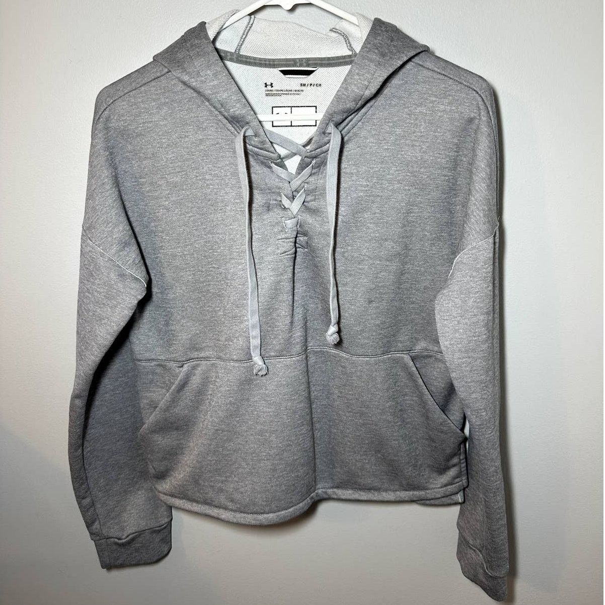 Under Armour Under Armour Cross Town French Terry Pullover Hoodie Gray SM Size S / US 4 / IT 40 - 3 Thumbnail