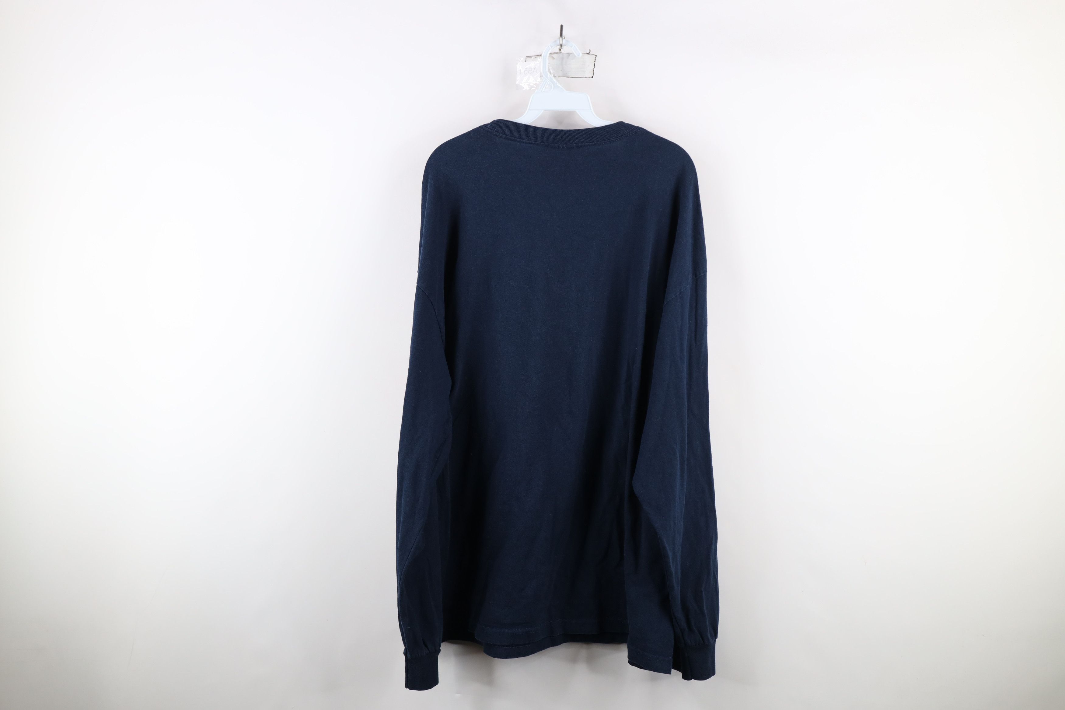 Vintage Vintage 90s University of Michigan Long Sleeve T-Shirt Size US XXL / EU 58 / 5 - 10 Thumbnail