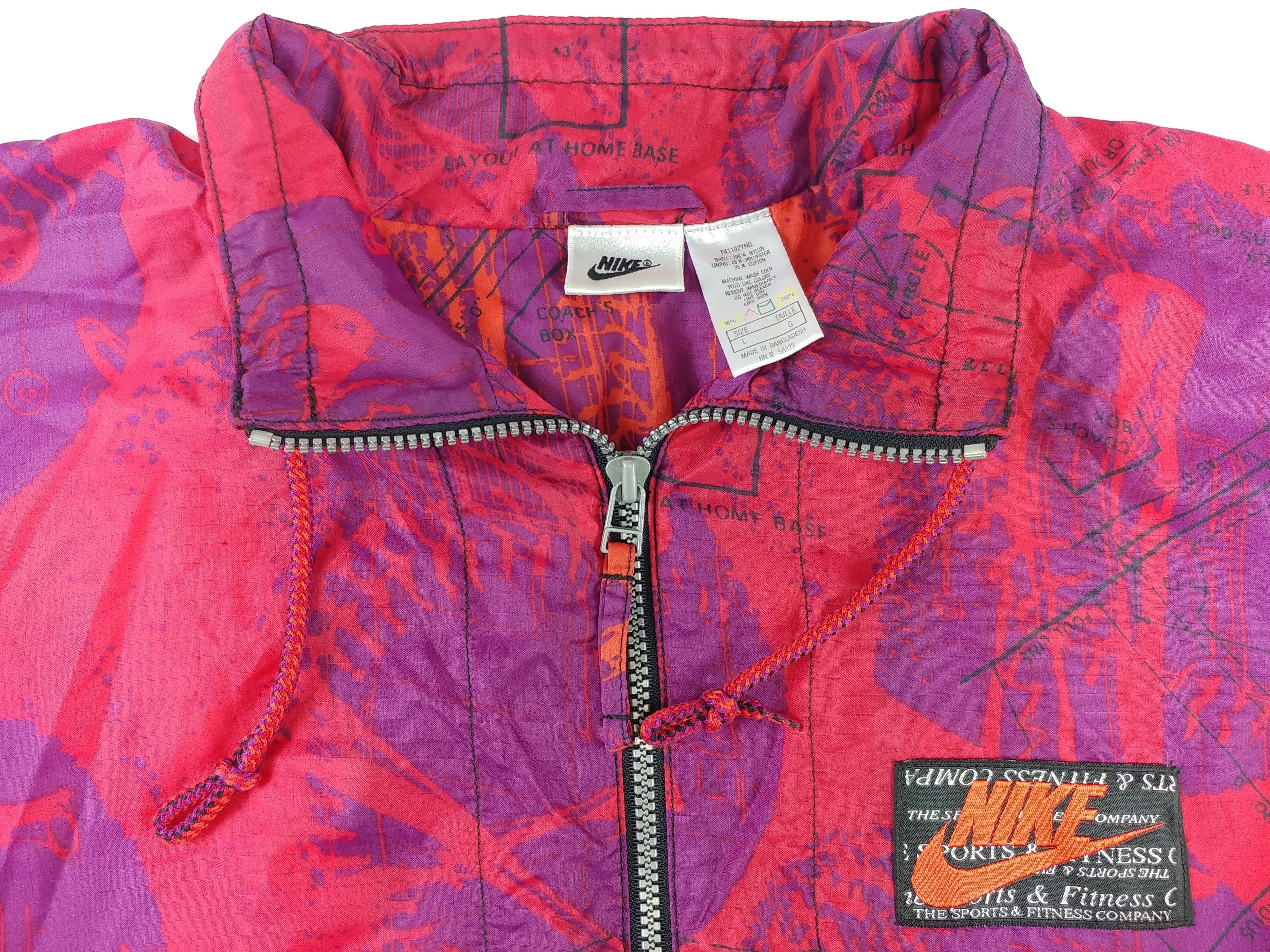 Nike Nike jacket, vintage track top, 90s skater 1990s Y2K L Size US L / EU 52-54 / 3 - 6 Thumbnail