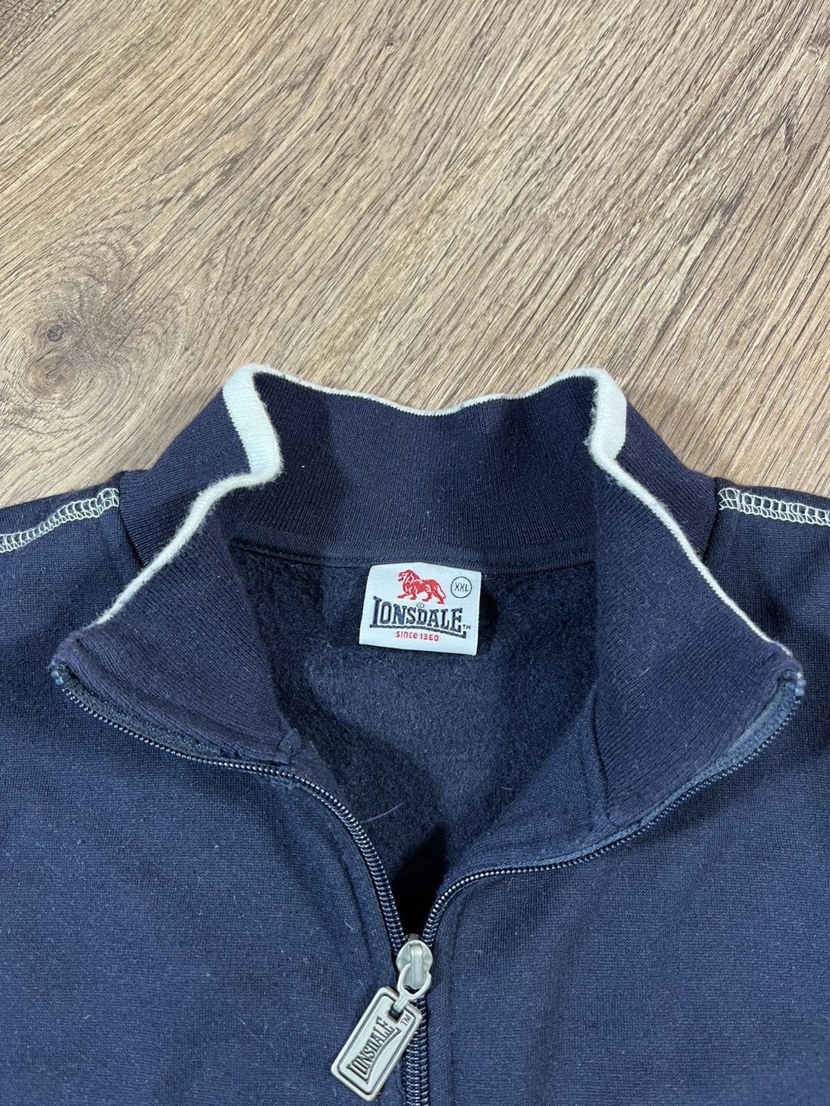 Lonsdale Vintage Lonsdale London Zip Up Bomber Jacket Y2K Rare Size US XXL / EU 58 / 5 - 5 Thumbnail