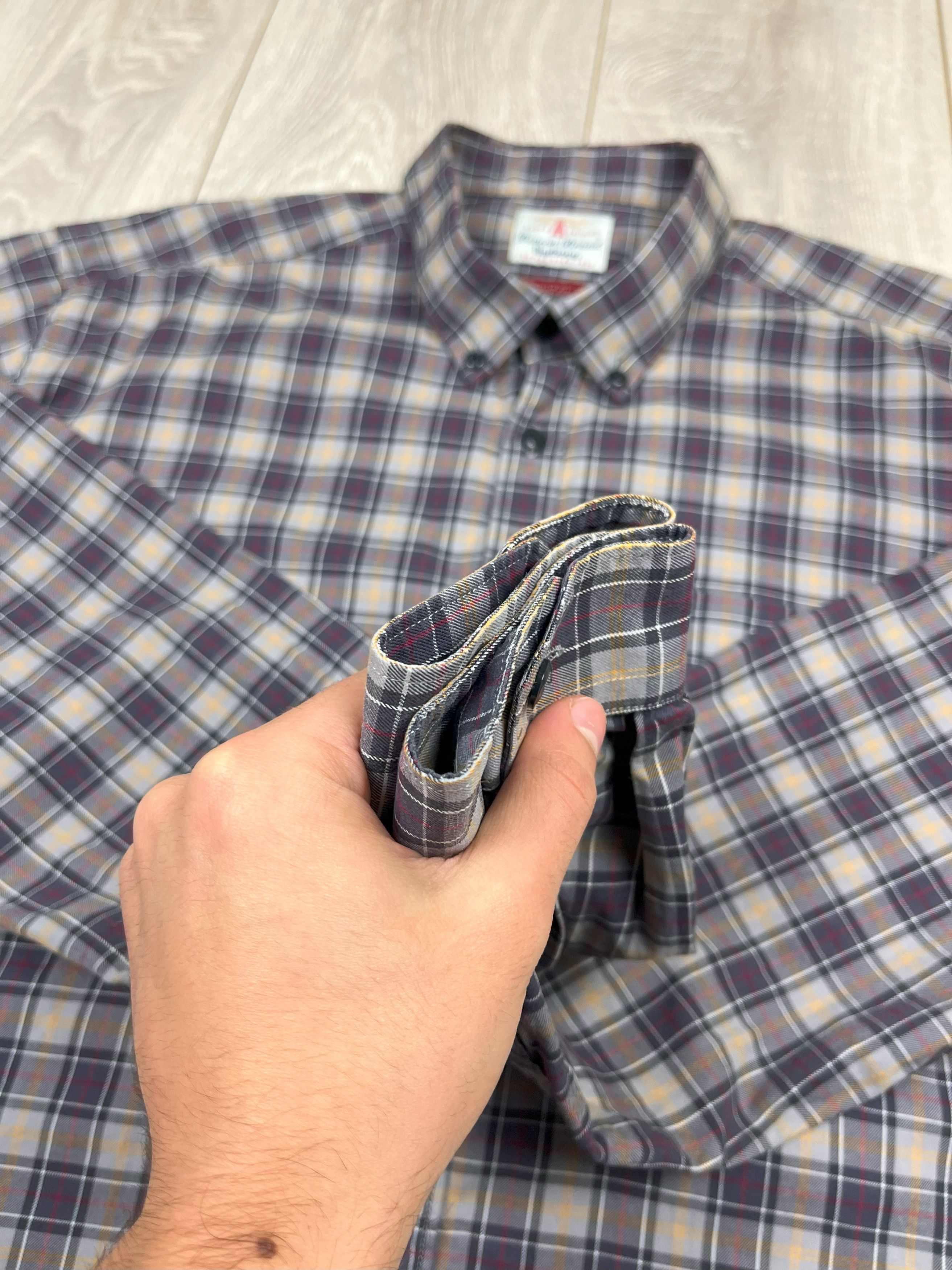 Barbour Barbour Checkered Shirt Slim Fit Size XL Size US XL / EU 56 / 4 - 6 Thumbnail
