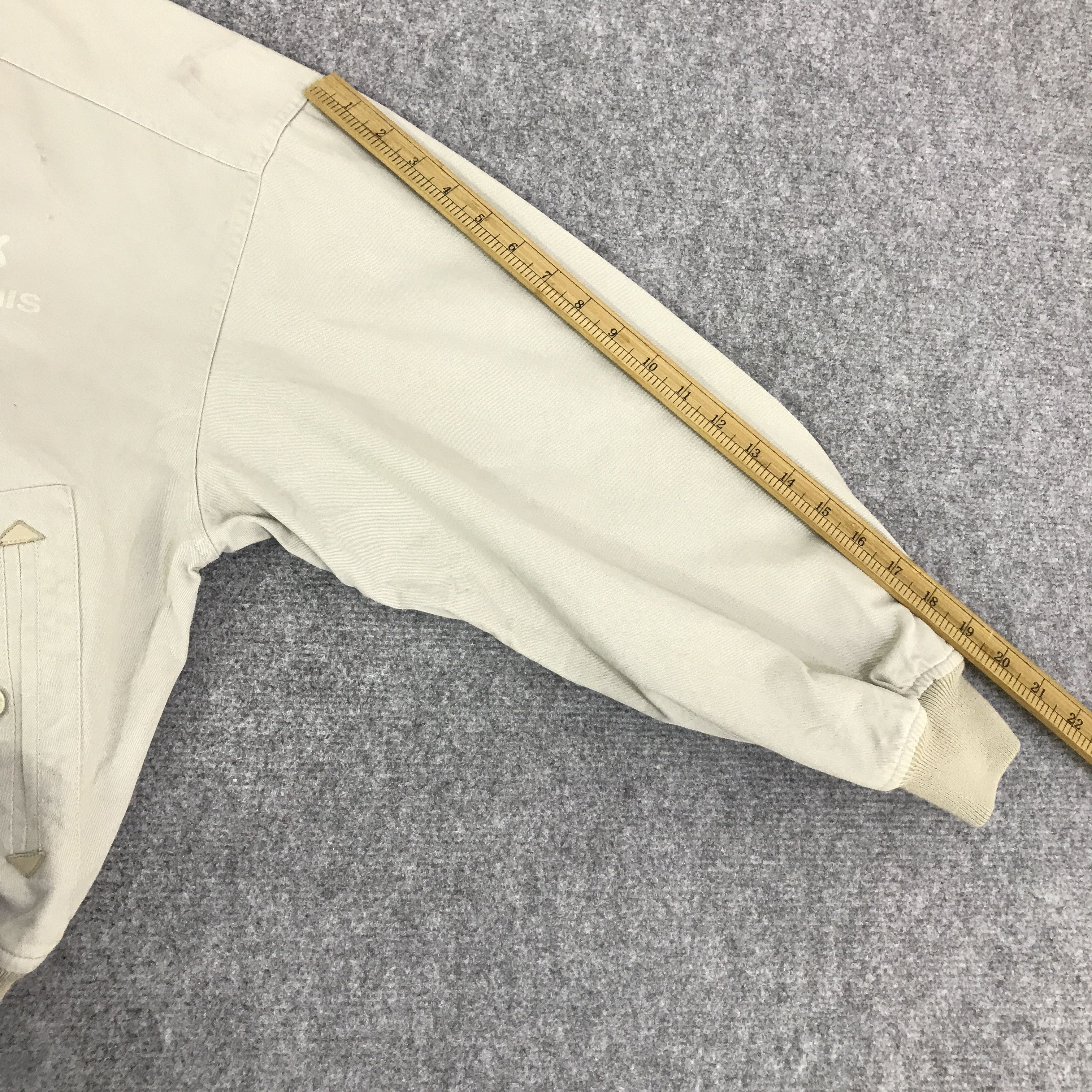 Japanese Brand papas tennis button bomber jacket K119B9 Size US L / EU 52-54 / 3 - 7 Thumbnail