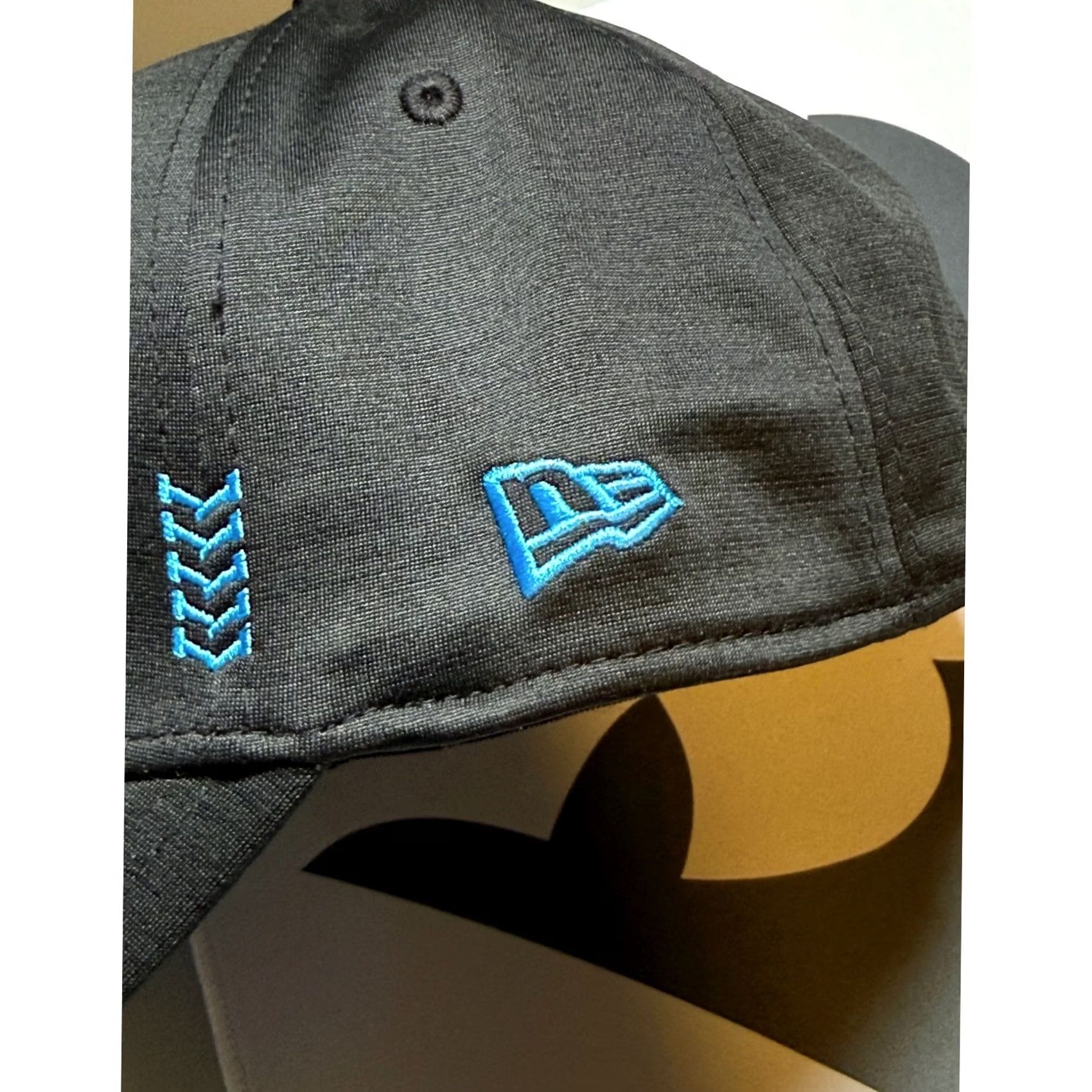 New Era New Era Miami Marlins MLB 39THIRTY Hat Mens M/L Black Clubhouse Stretch Fit Cap Size ONE SIZE - 6 Thumbnail