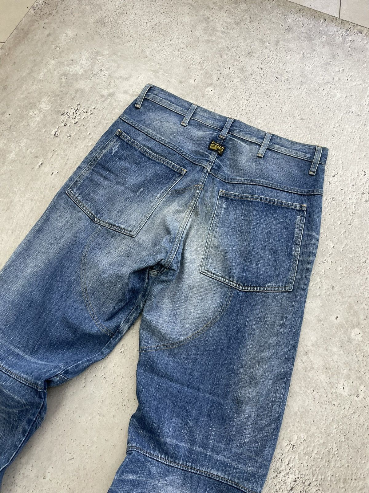 G-Star G-star Raw Denim Blue Jeans Vintage baggy y2k Style Pants Size US 36 / EU 52 - 14 Thumbnail