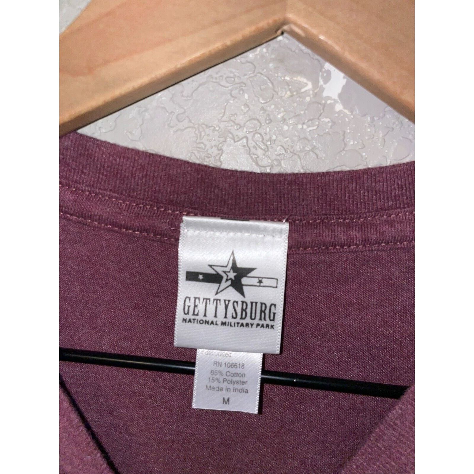 Vintage Women's Gettysburg Shirt National Military Park Tee M Medium Size M / US 6-8 / IT 42-44 - 4 Thumbnail