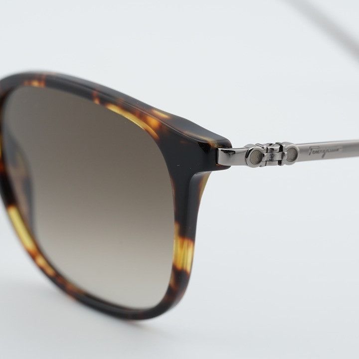 Salvatore Ferragamo Salvatore Ferragamo SF2846SCP 219 Sunglasses Dark Tortoise Size ONE SIZE - 9 Thumbnail