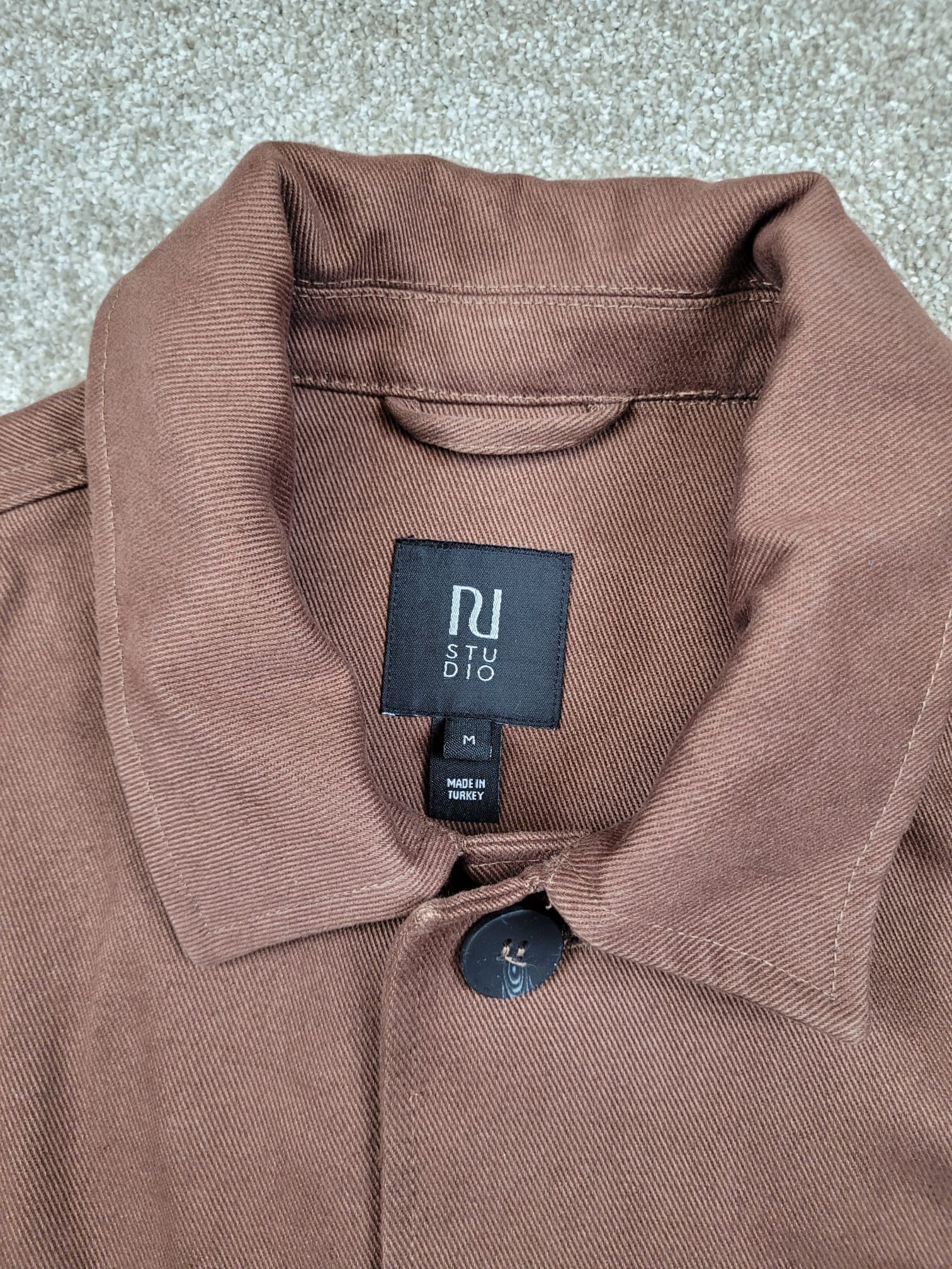 Other NU Studio Brown Utility Jacket Shacket Size M Overshirt Size US M / EU 48-50 / 2 - 2 Thumbnail