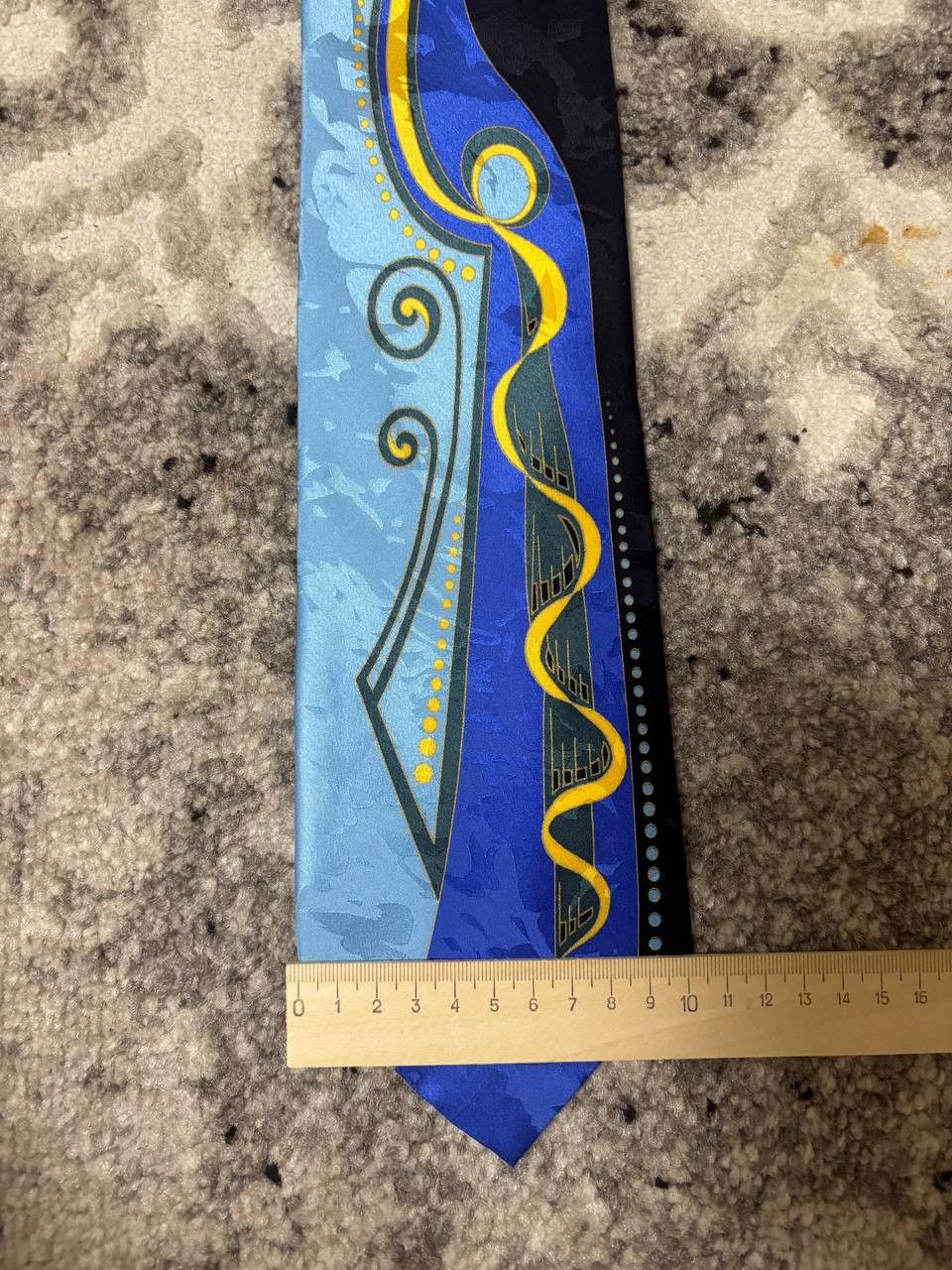 Vintage RICCARDO GABRIELE VINTAGE Silk tie Made in Italy Size ONE SIZE - 10 Thumbnail
