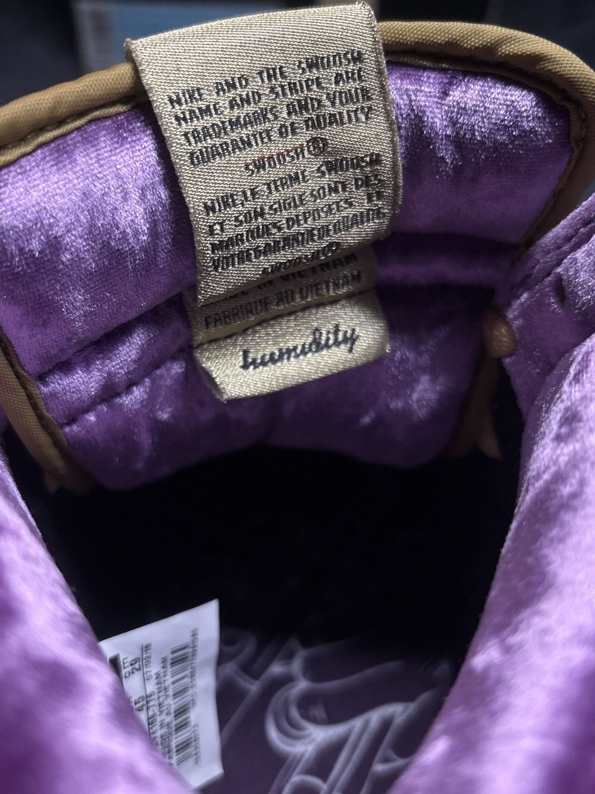 Nike SB NIKE SB DUNK HIGH QS (Trumpet) x HUMIDITY 2018 Size US 11 / EU 44 - 5 Thumbnail