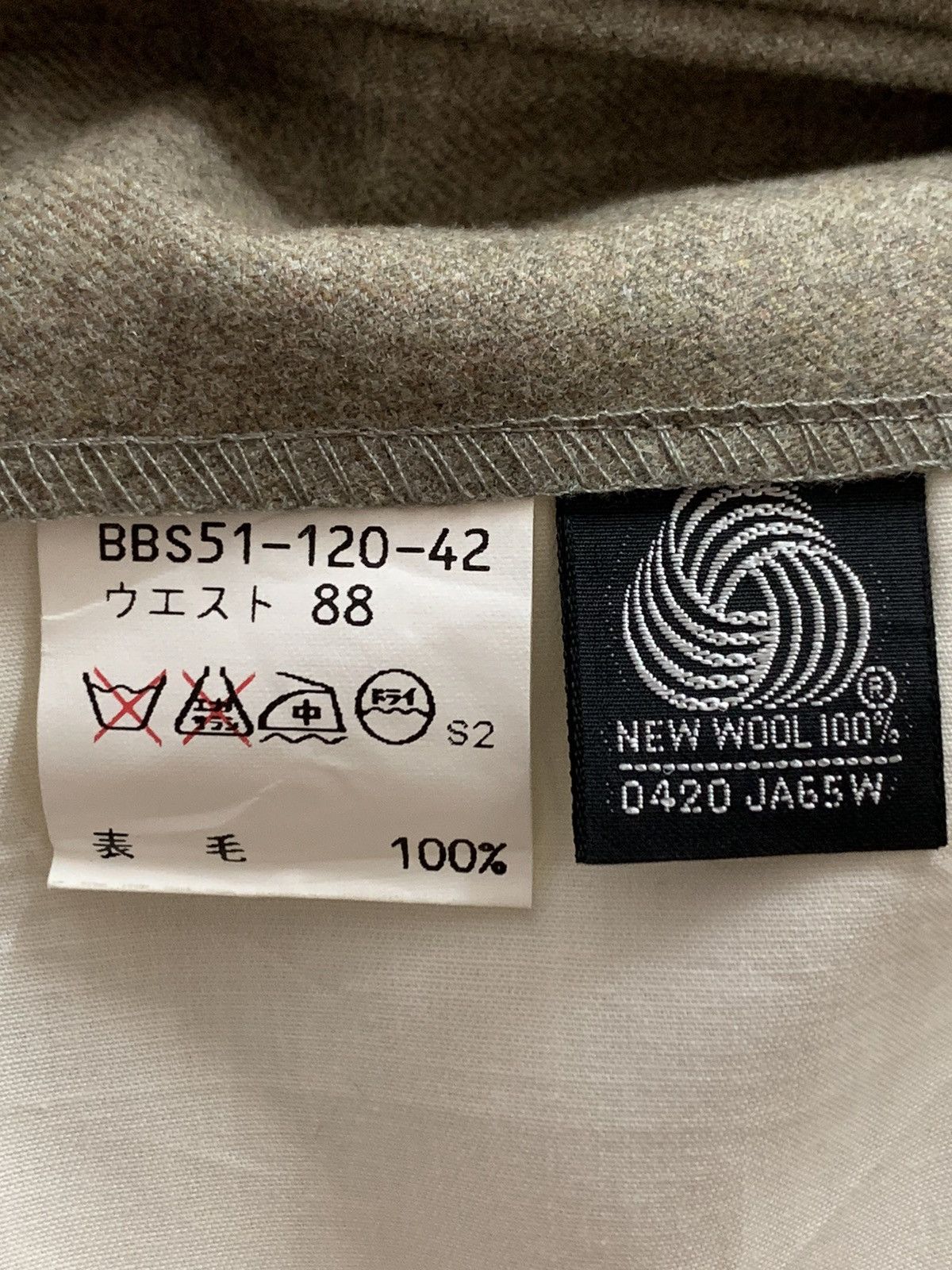 Burberry Vintage BURBERRY Wool Pants Size US 35 - 12 Thumbnail