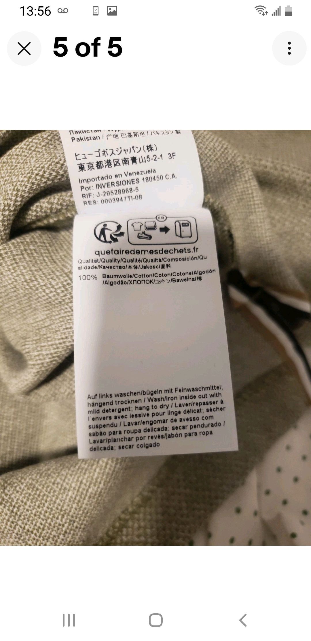 Hugo Boss Olive hugo boss tee Size US L / EU 52-54 / 3 - 2 Thumbnail