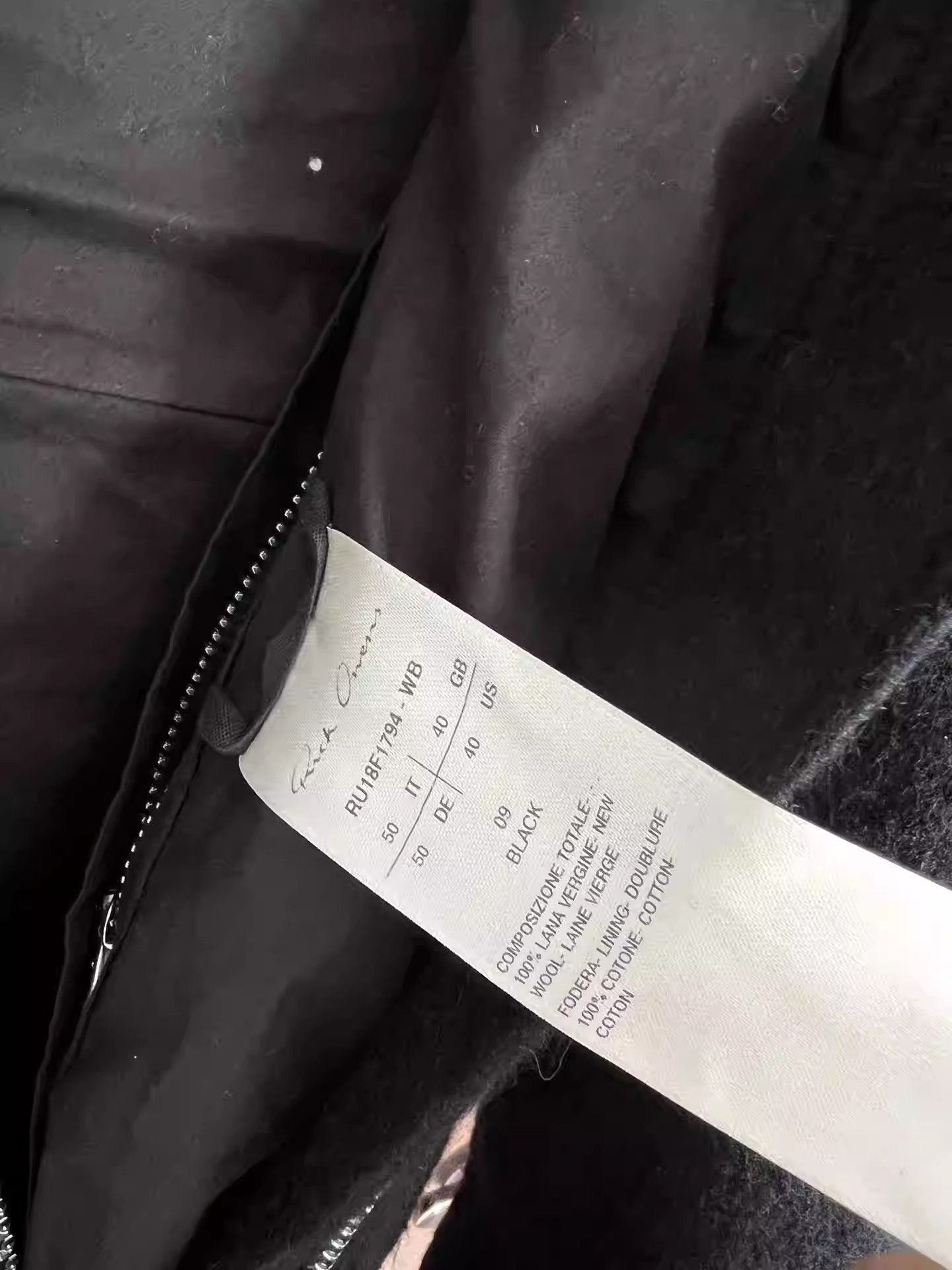 Rick Owens Rick owens fleece coat-2505 Size US L / EU 52-54 / 3 - 4 Thumbnail