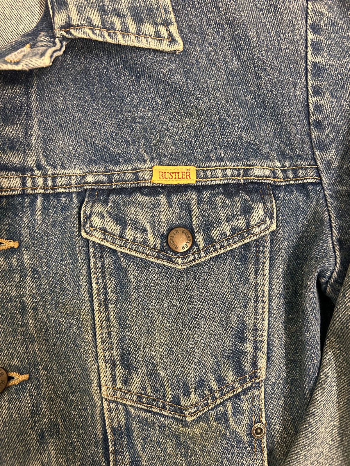 Rustler Rustler Mens Denim 90s Jacket Size M Size US M / EU 48-50 / 2 - 2 Thumbnail