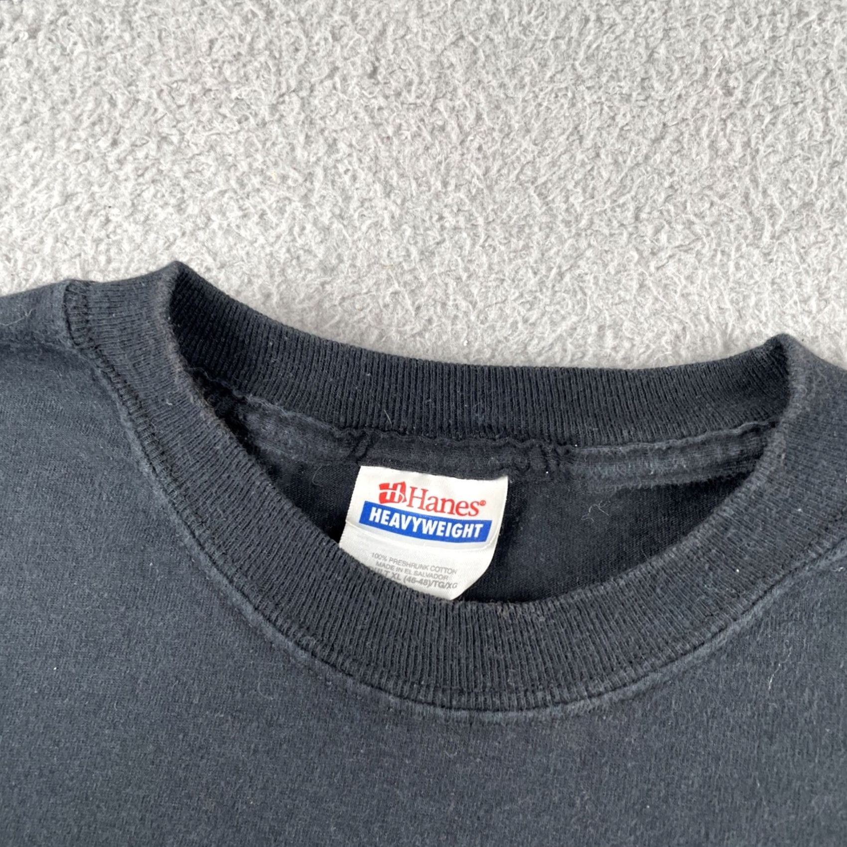 Hanes VINTAGE Hanes XL Zozobra 2003 Black Shirt Men Crew Neck Short Sleeve 90s Y2K Desert Southwestern Santa Fe New Mexico Burn Him Firedancer Music Dance Size US XL / EU 56 / 4 - 6 Thumbnail