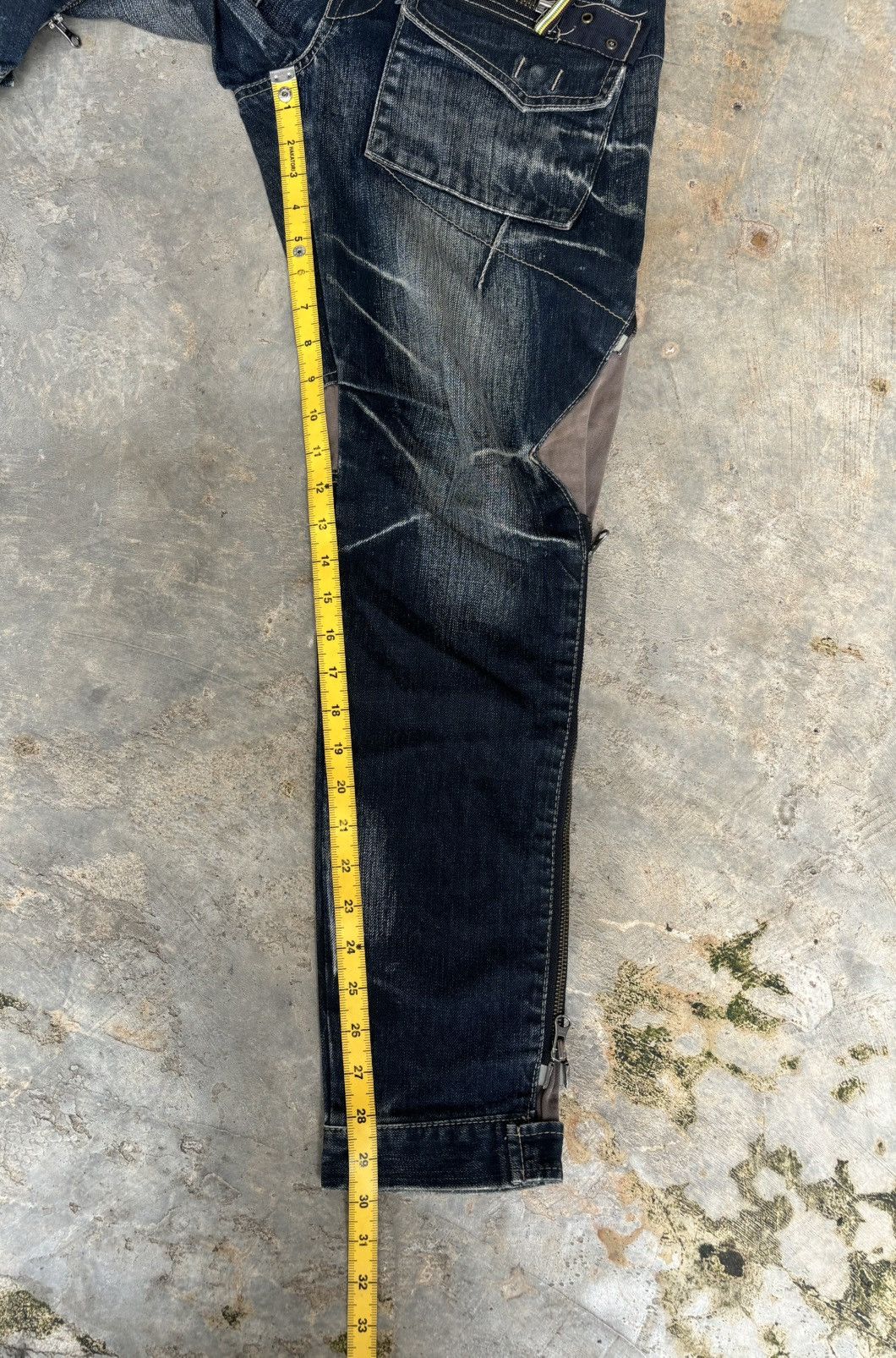 If Six Was Nine × Japanese Brand × PPFM PPFM Multi Zipper Ifsixwasnine Lgb Style Jeans Size US 29 - 10 Thumbnail