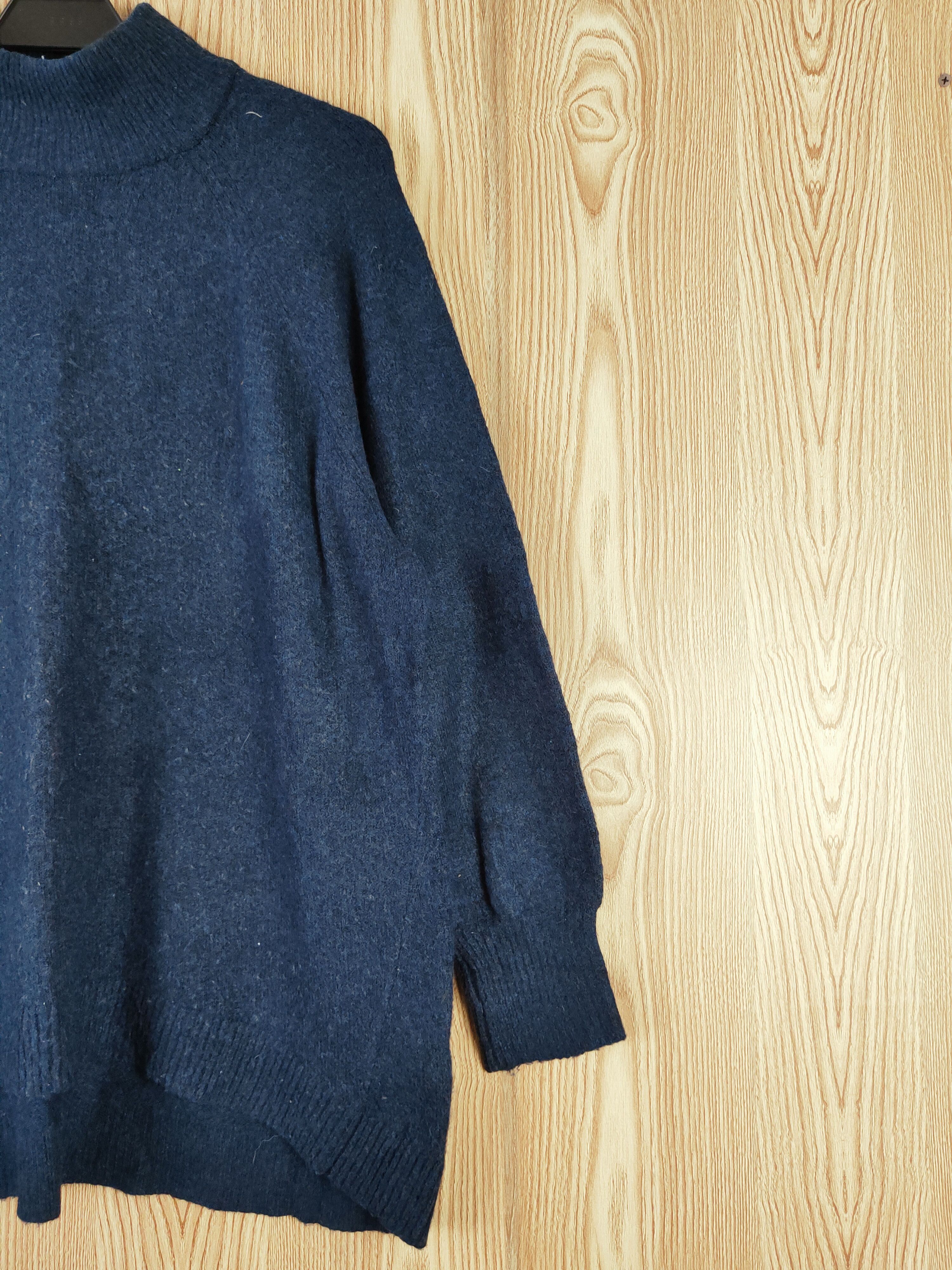 Homespun Knitwear Earth Music & Ecology Navy Knitwear Sweatshirts #W734 Size US L / EU 52-54 / 3 - 5 Thumbnail