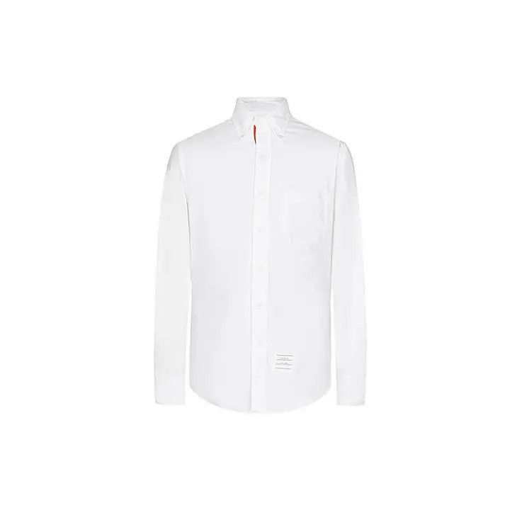 Thom Browne Thom Browne Classic Long Sleeve Oxford Shirt -2507 Size US M / EU 48-50 / 2 - 8 Thumbnail