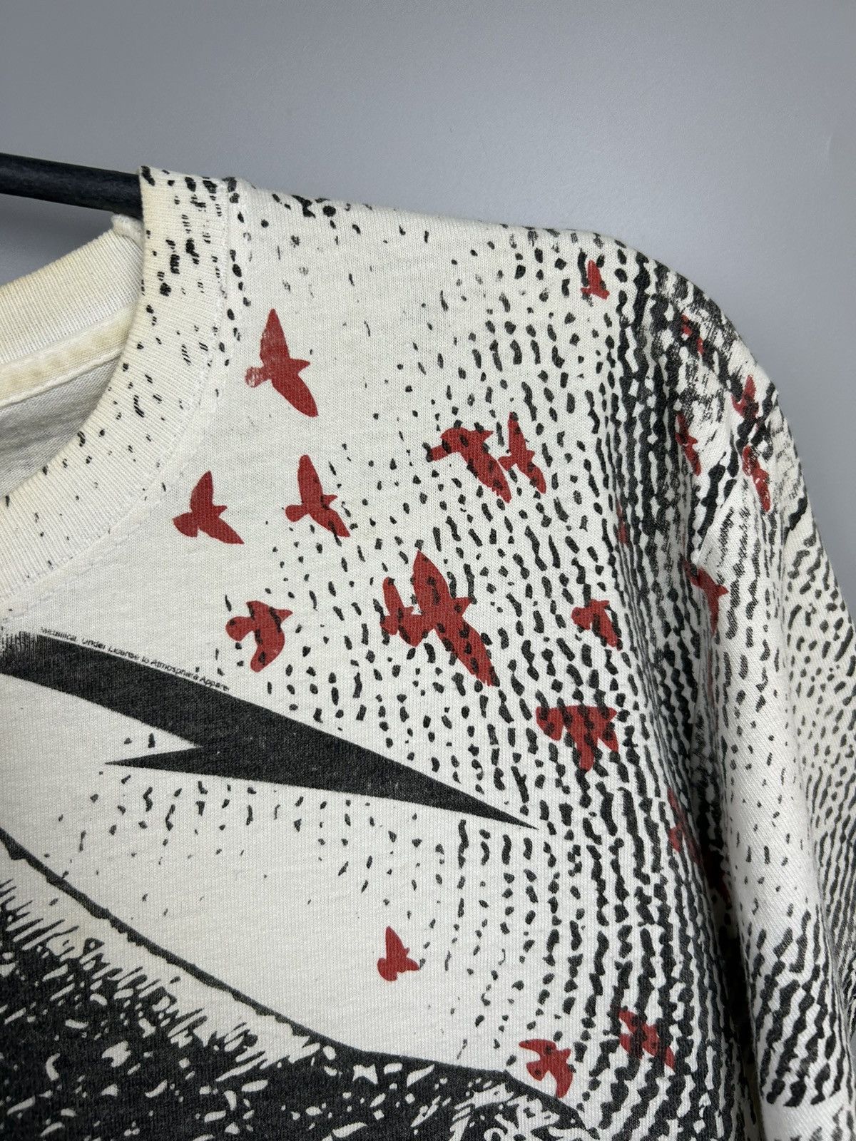 Band Tees × Vintage Vintage Metallica Crow All Over Print T shirt Size US M / EU 48-50 / 2 - 6 Thumbnail