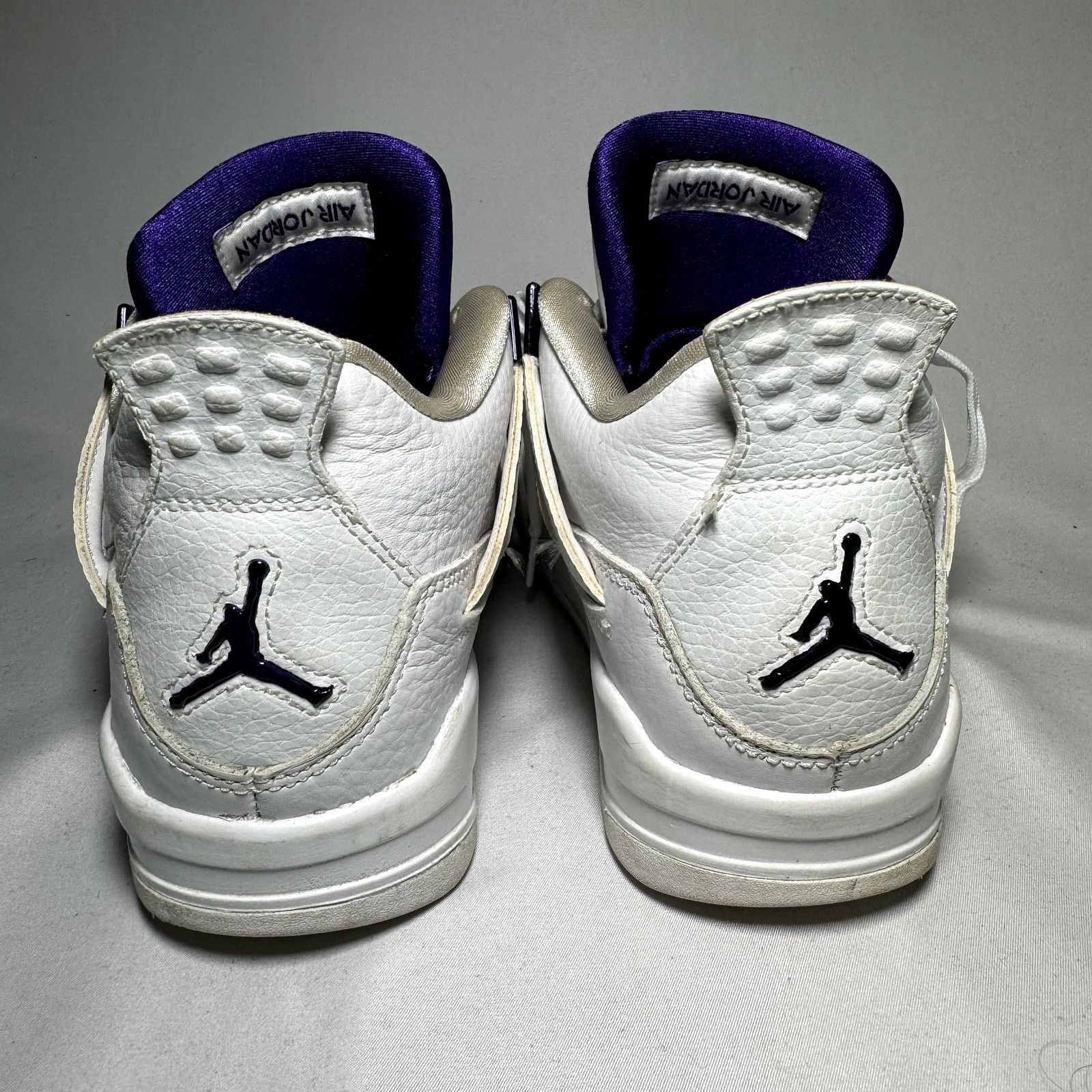 Jordan Brand × Nike Size 6 - Air Jordan 4 Retro GS Purple Metallic Men's Shoes Size US 6 / EU 39 - 5 Thumbnail