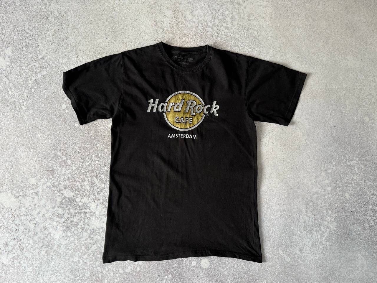 Band Tees × Hard Rock Cafe × Vintage Vintage Hard Rock Cafe Amsterdam T-shirt big logo Y2K Rare Size US M / EU 48-50 / 2 - 1 Thumbnail