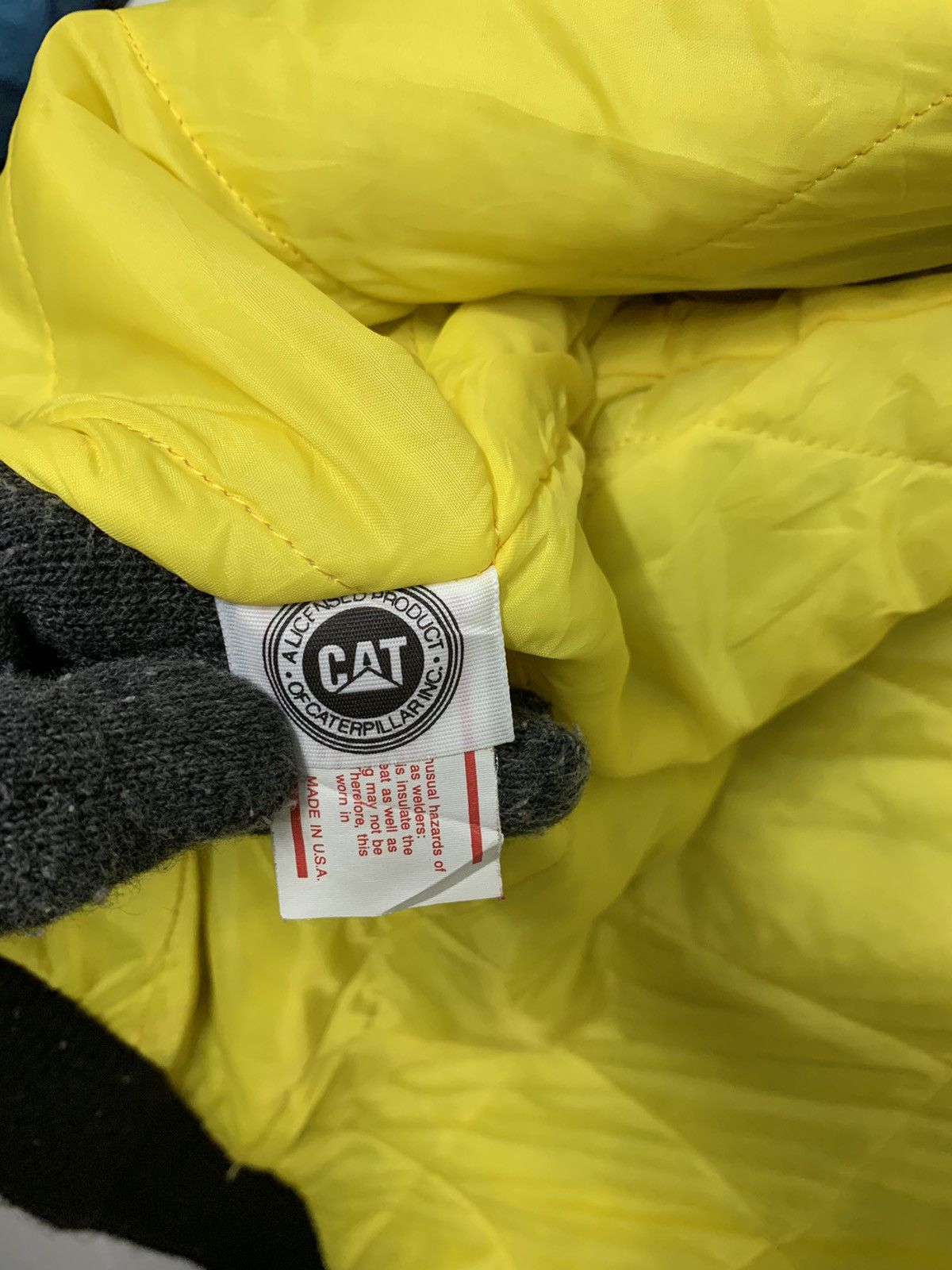 Caterpillar × Vintage Vintage 90's Caterpillar Detroit Jacket Made In Usa Size US L / EU 52-54 / 3 - 13 Thumbnail